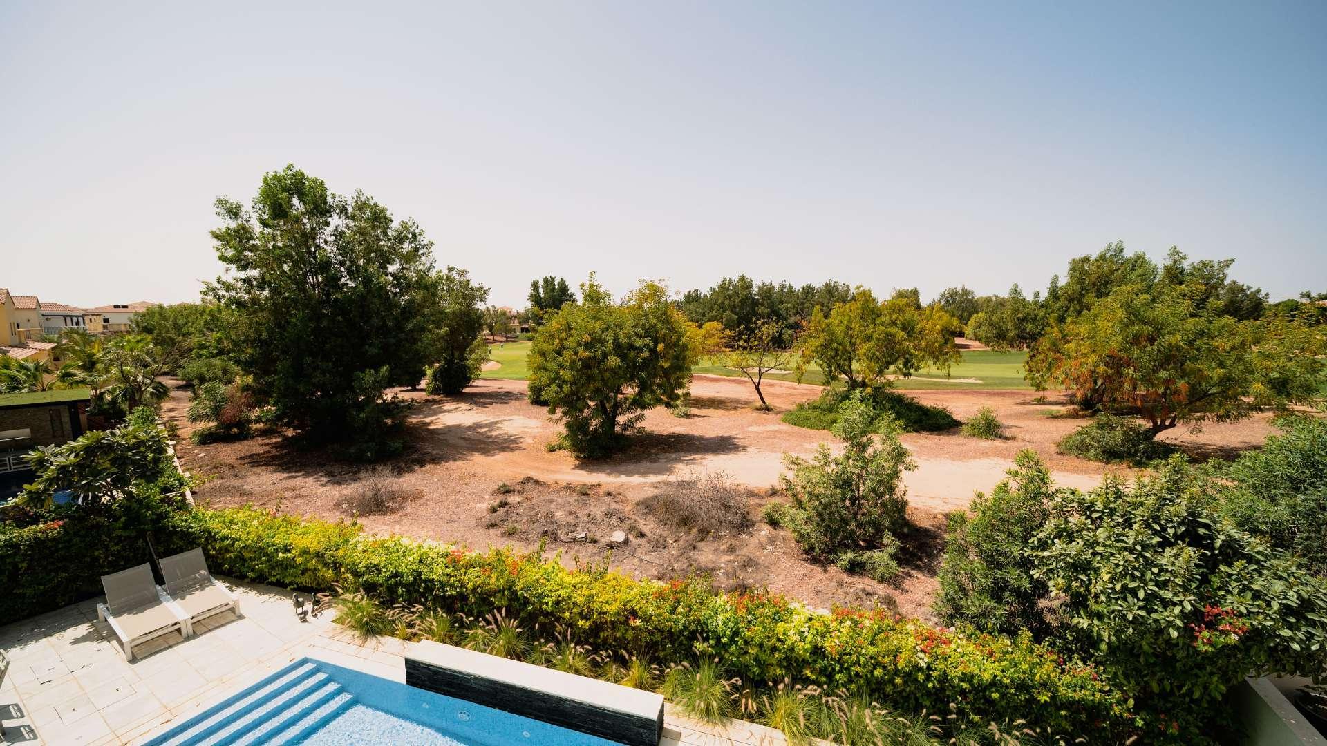 Home theater in modern villa, Wildflower, Jumeirah Golf Estates, available for rent