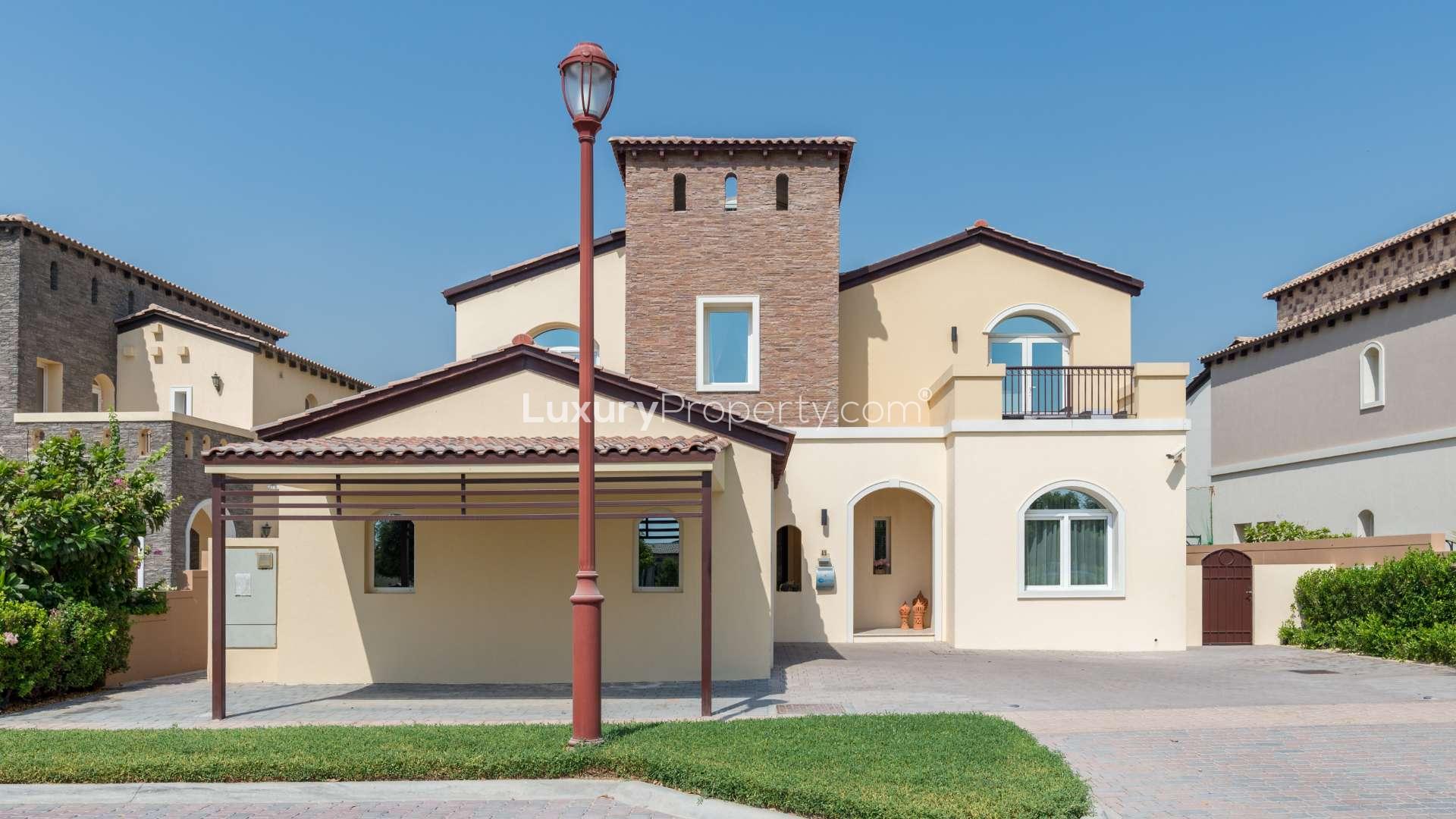 Buy Exclusive 5-Bedroom Lake View Villa in Fire, Jumeirah Golf Estate