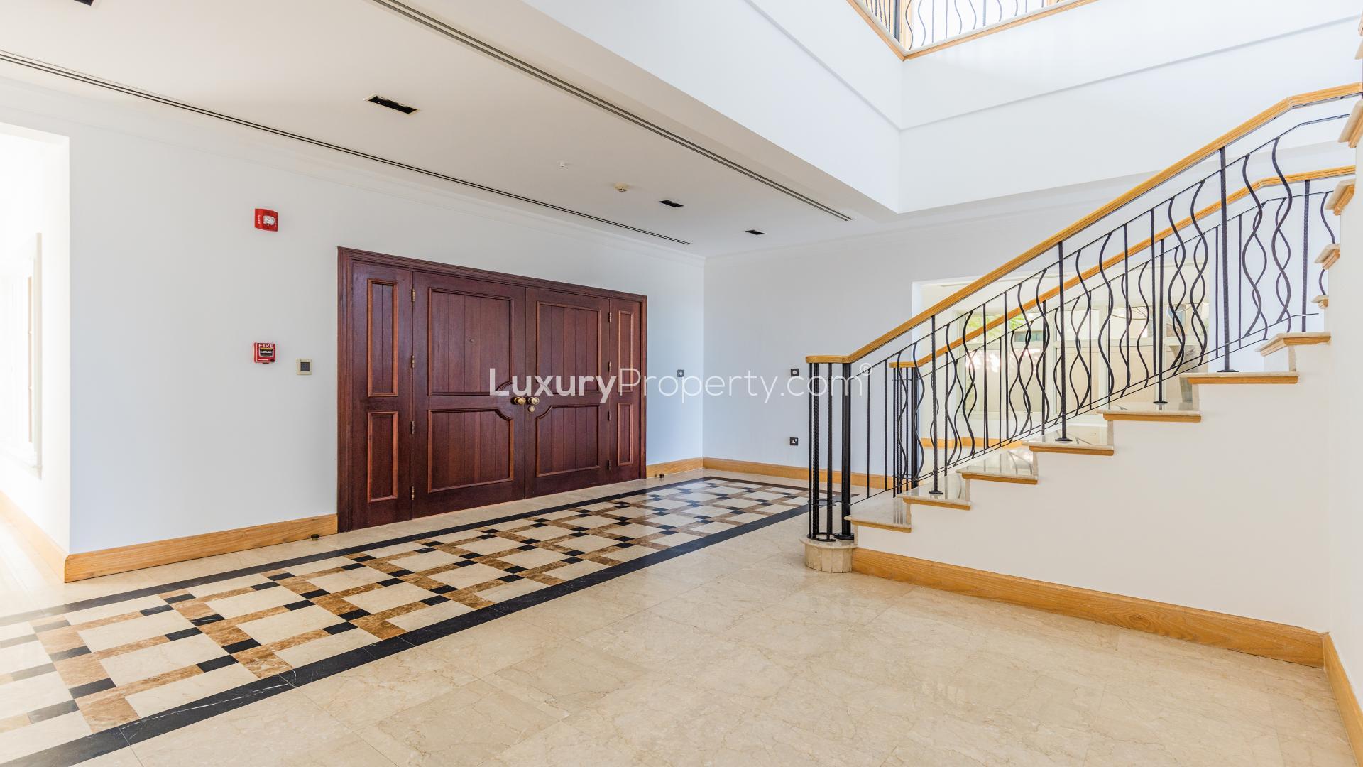 Stunning five-bed villa with pool in Jumeirah Golf Estates, Fire community, for sale