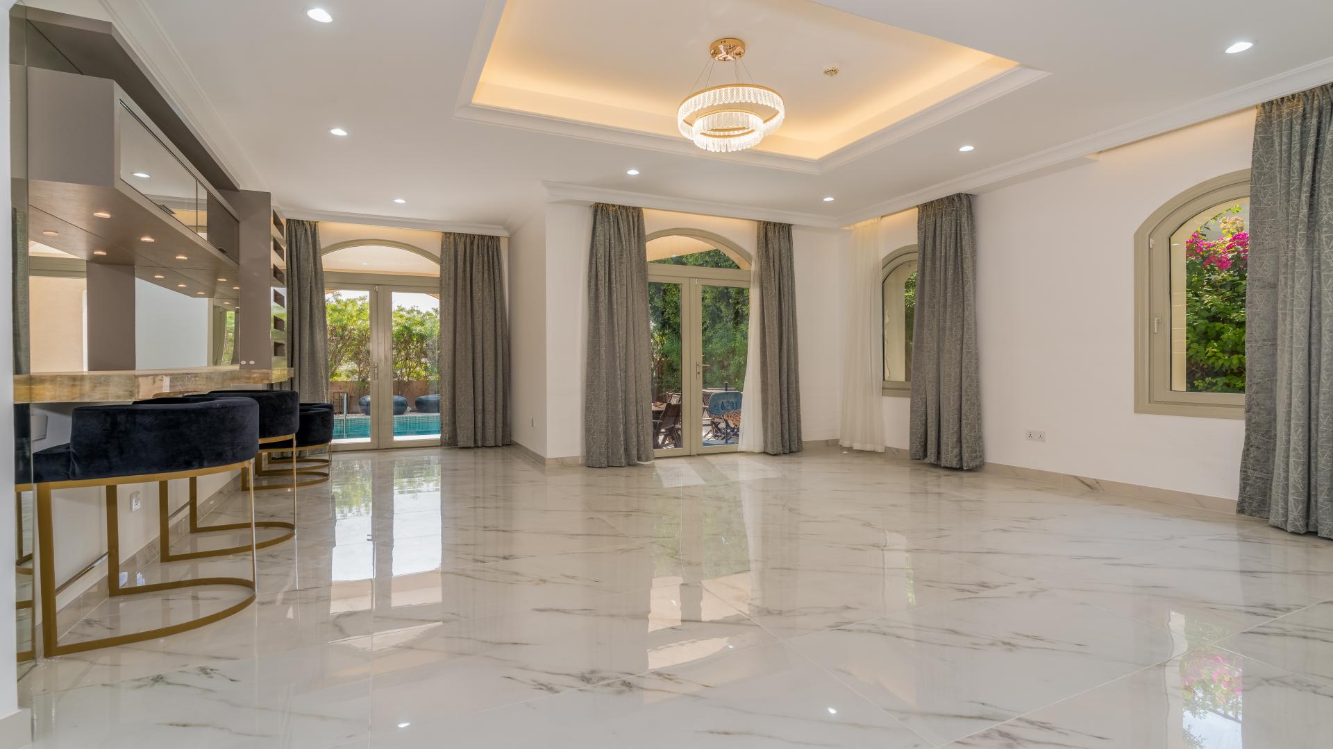 Stunning five-bed villa with pool in Jumeirah Golf Estates Fire community for sale