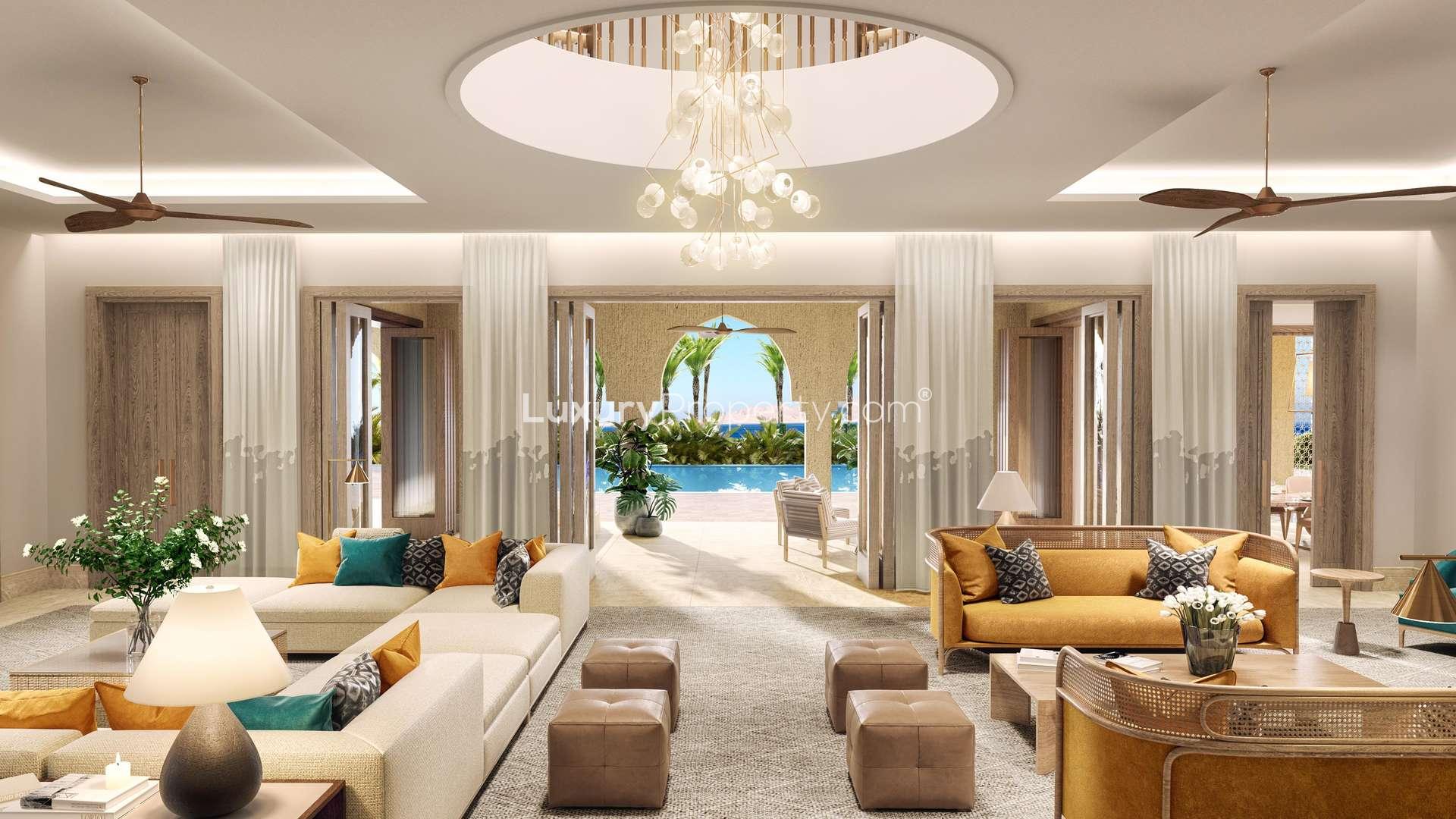 Floorplan of 5-bedroom villa in Four Seasons Private Residences, Sharm El Sheikh