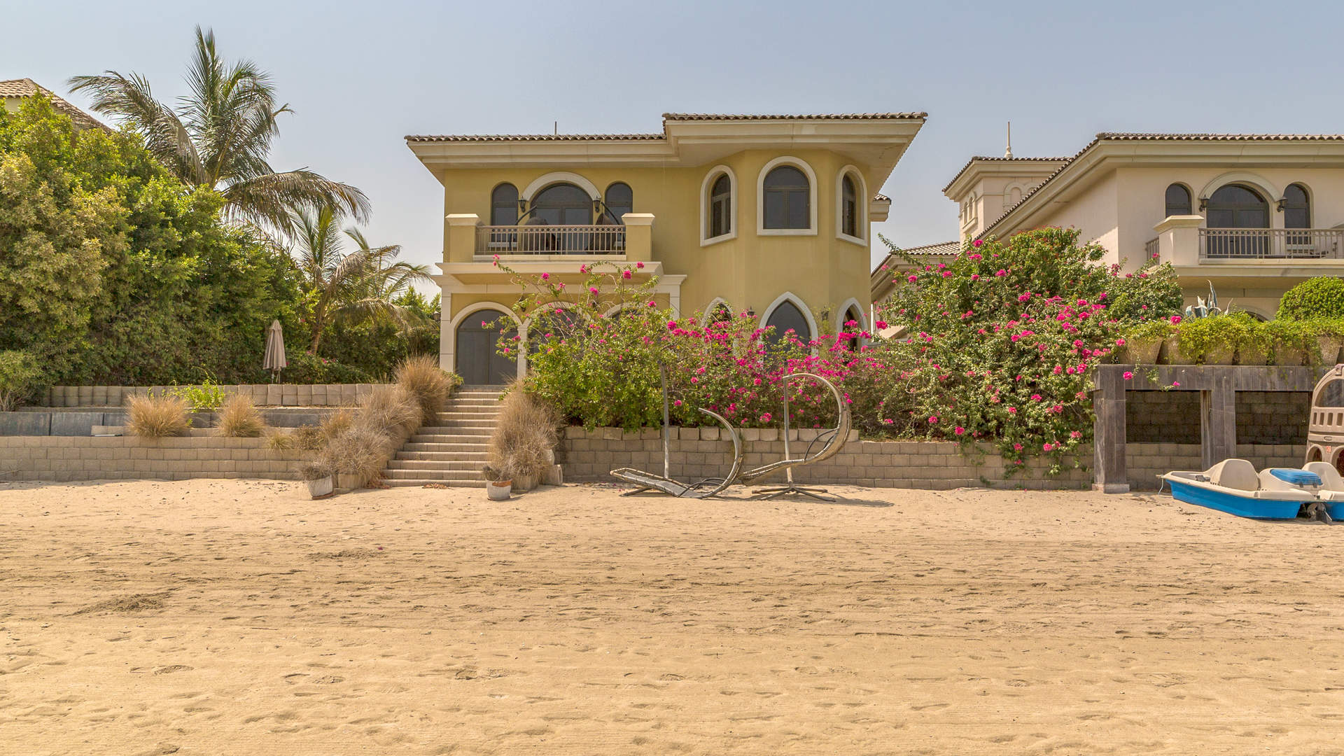 Front view of five-bedroom villa for sale in Palm Jumeirah Garden Homes