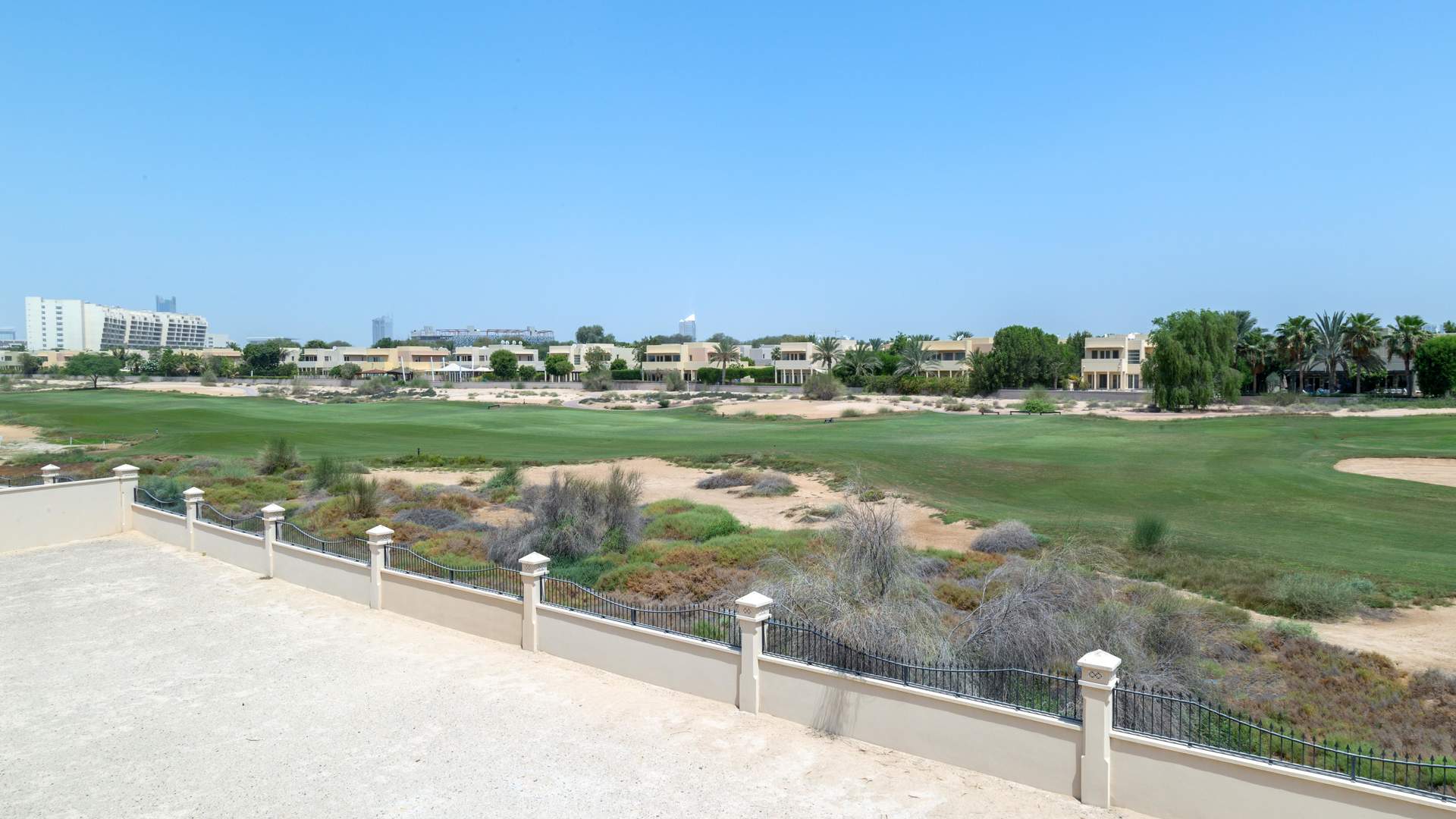 Luxurious bathroom with freestanding tub in 5-bed villa, Arabian Ranches Golf Homes