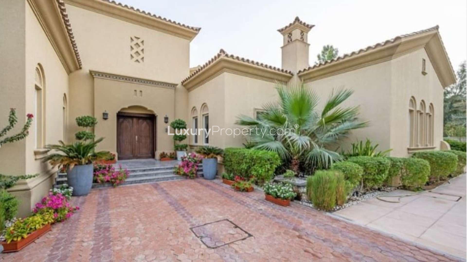 Luxurious villa with private pool and garden in Arabian Ranches Golf Homes community