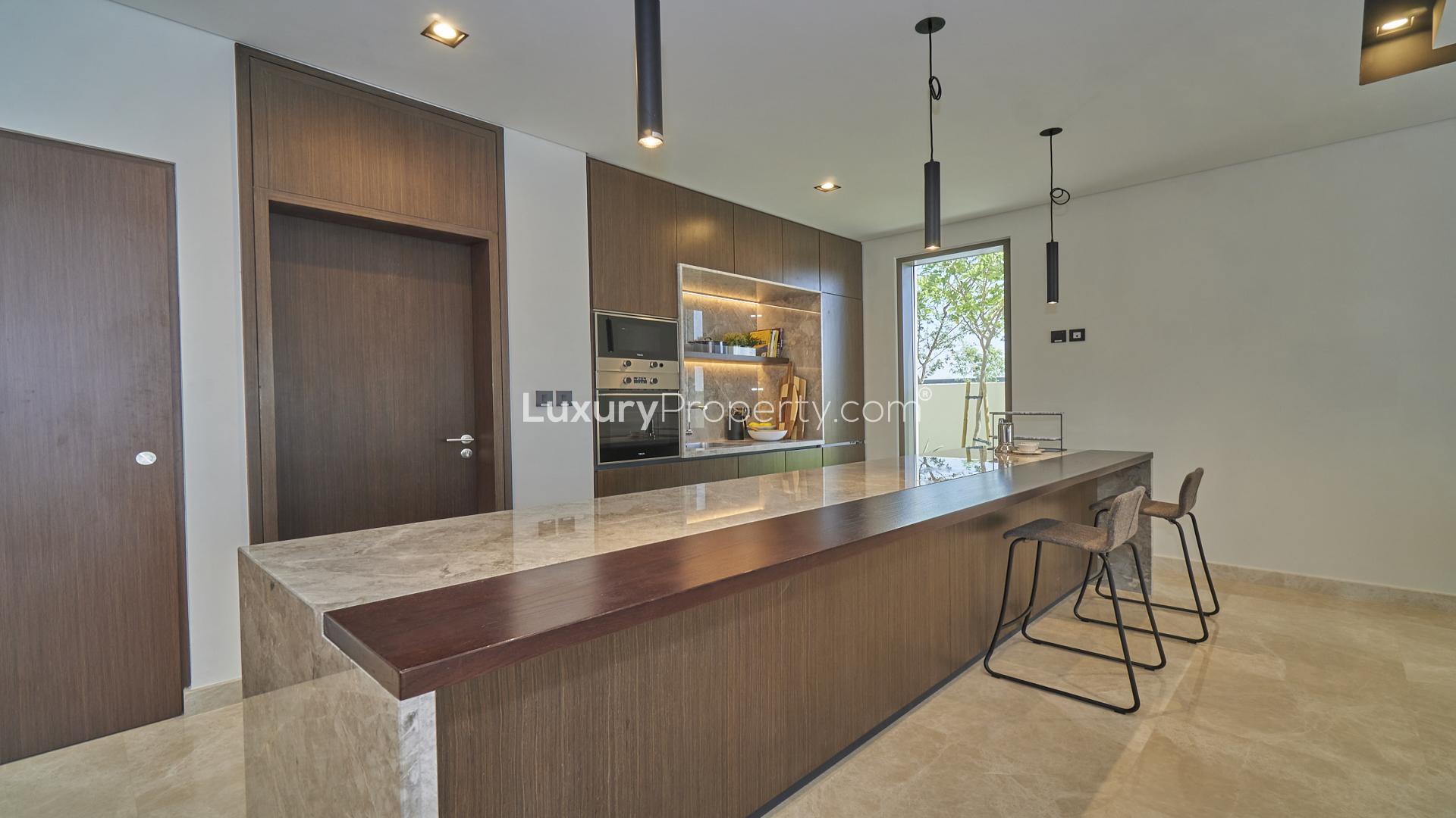 Luxurious living room in 5-bedroom villa, Golf Place, Dubai Hills Estate, for sale