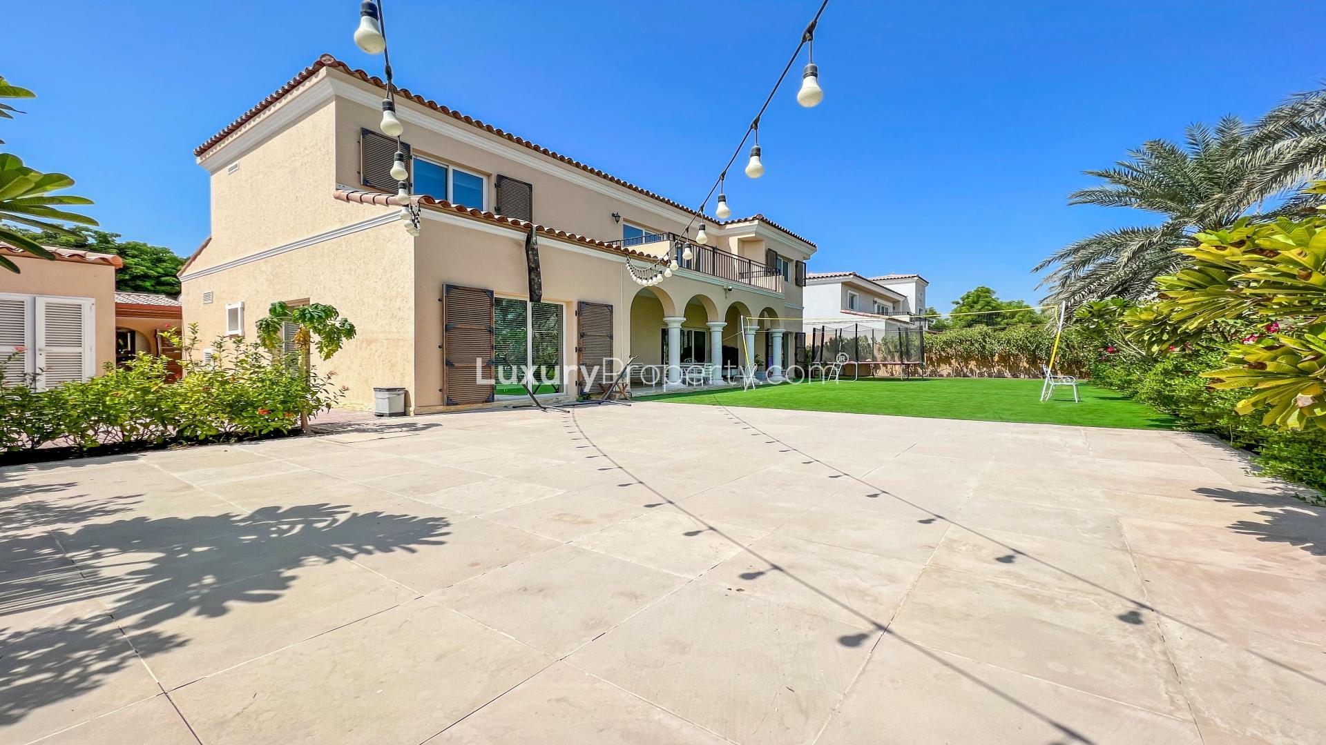 5-Bedroom Villa in Green Community West with lush garden and elegant architecture