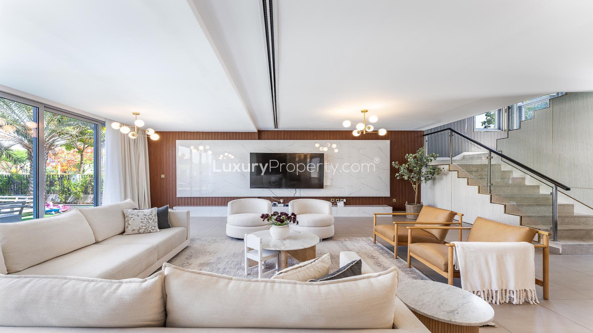 Upgraded single row villa with garden in Sidra Villas II, Dubai Hills Estate