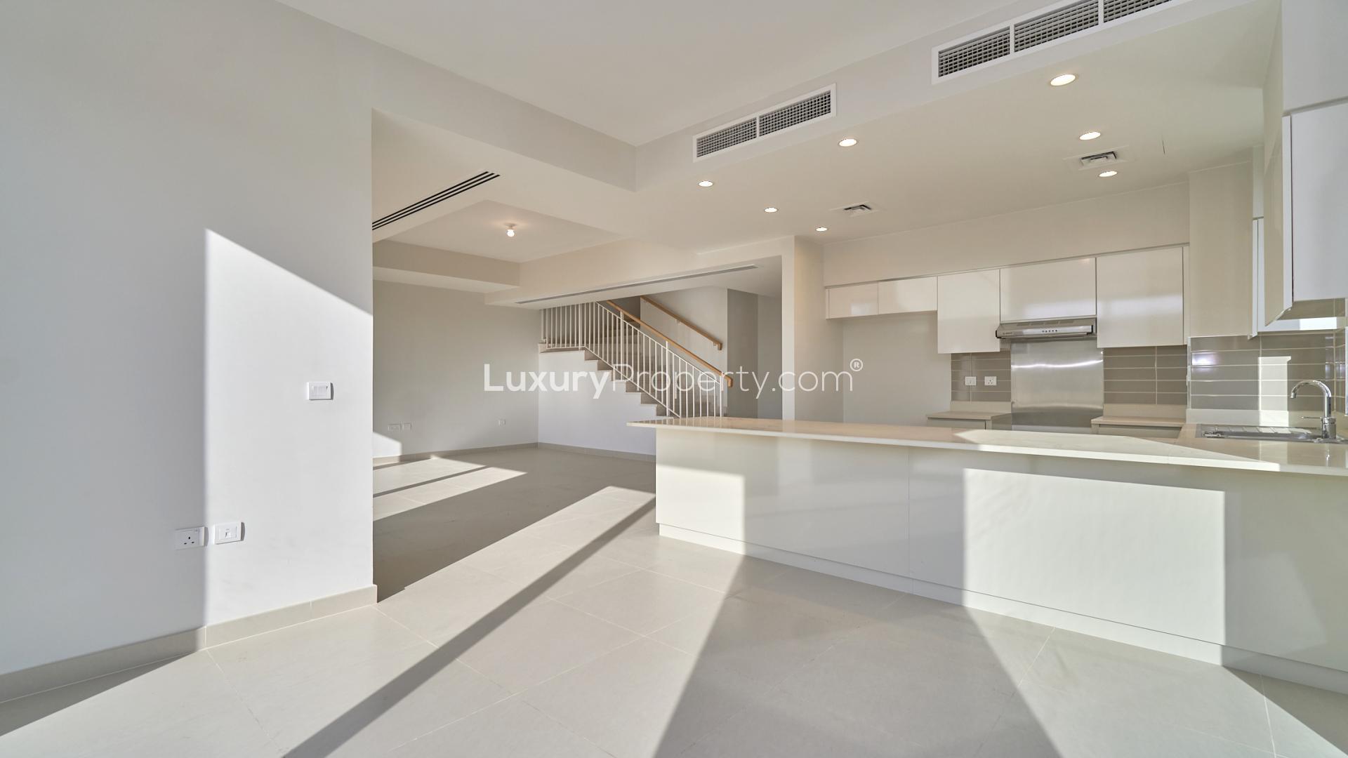 Modern 5-bedroom villa exterior in Maple at Dubai Hills Estate for sale