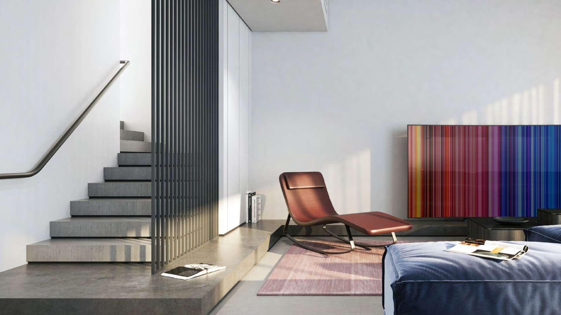 Modern 5-bedroom villa exterior in Jouri Hills, Jumeirah Golf Estates, for sale by 2026