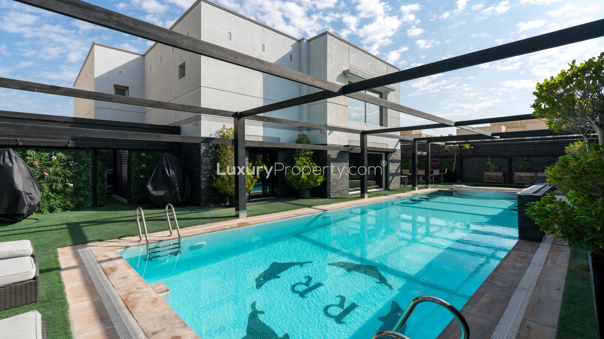 Corner plot villa for sale in Meadows 2, upgraded with modern features and spacious layout