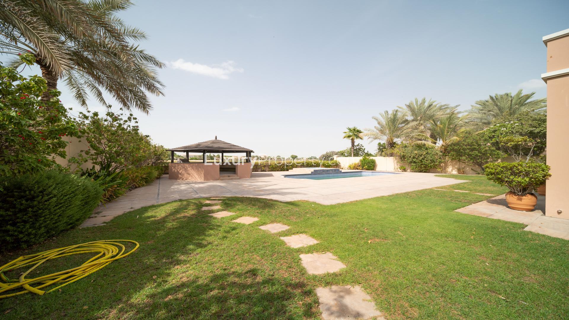 Luxurious Mirador La Coleccion villa with pool and golf course views in Arabian Ranches