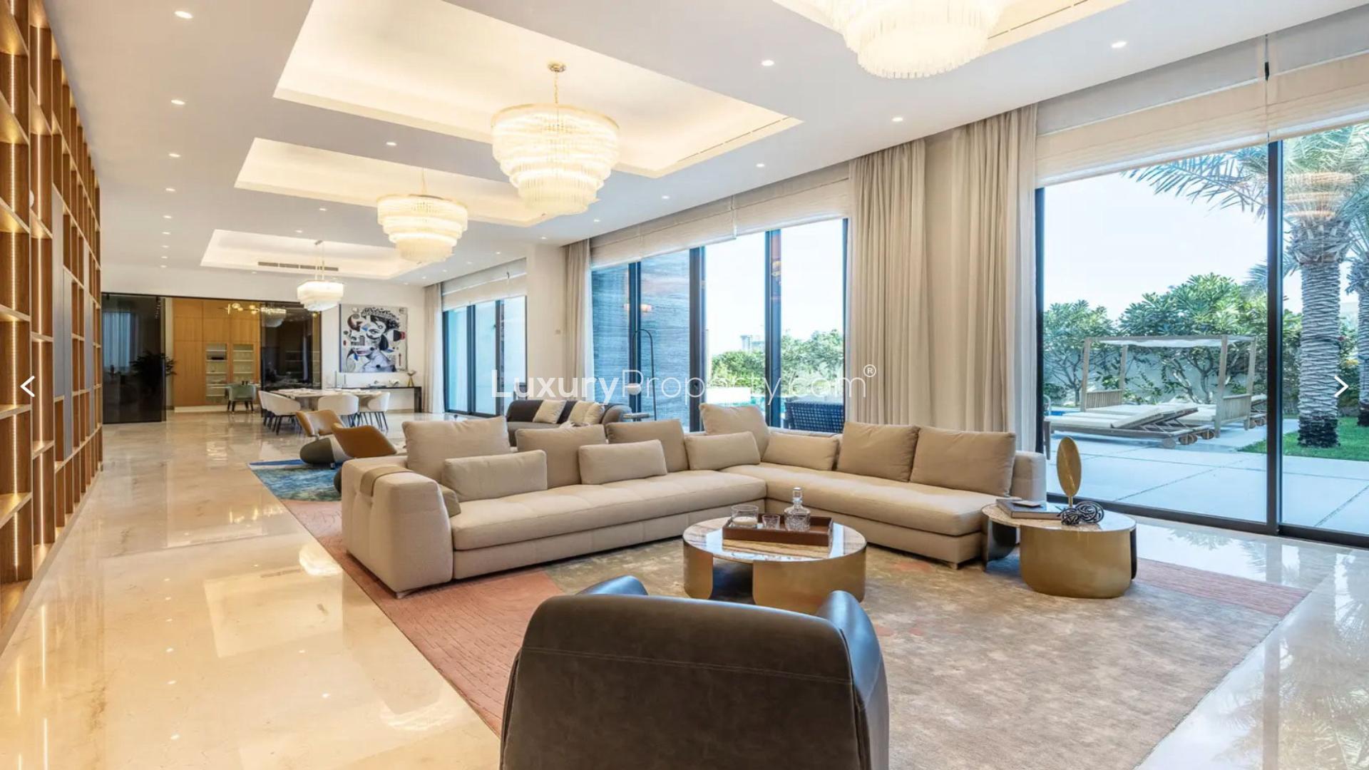 Italian design villa with pool in Dubai Hills Estate, Fairway Vistas, for sale