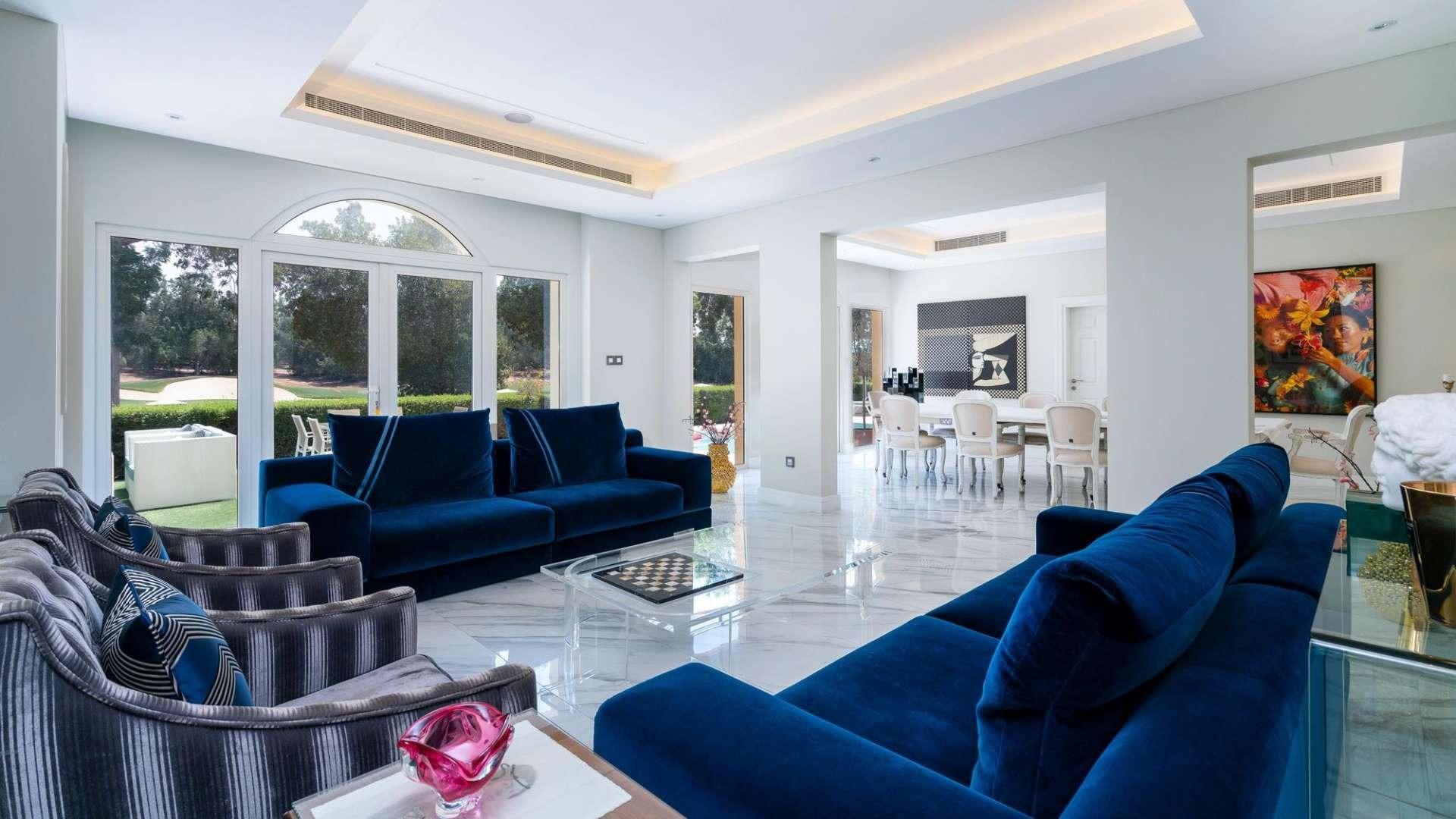Playroom in upgraded 5-bedroom villa, Olive Point, Jumeirah Golf Estates, featuring vibrant decor