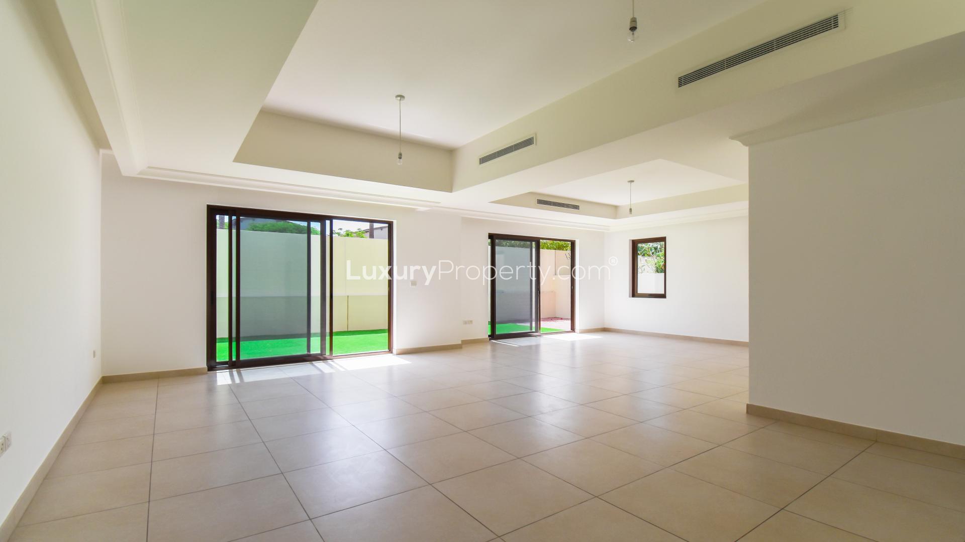 Exterior view of 5-bed villa for sale in Palma, Arabian Ranches 2