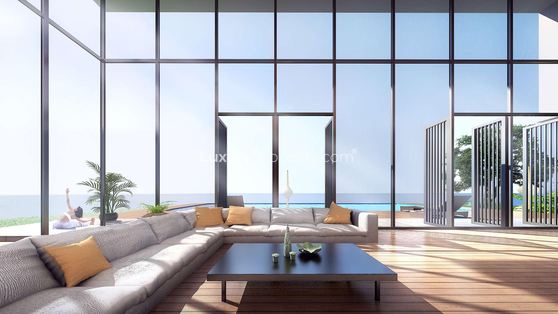 Sophisticated five-bedroom Pearl Villa in lush tropical setting, Forest City, Malaysia, for sale