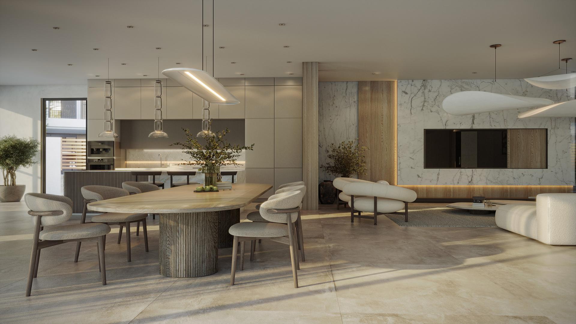 Exterior view of luxury villa in Keturah Reserve, District 7, Mohammed Bin Rashid City