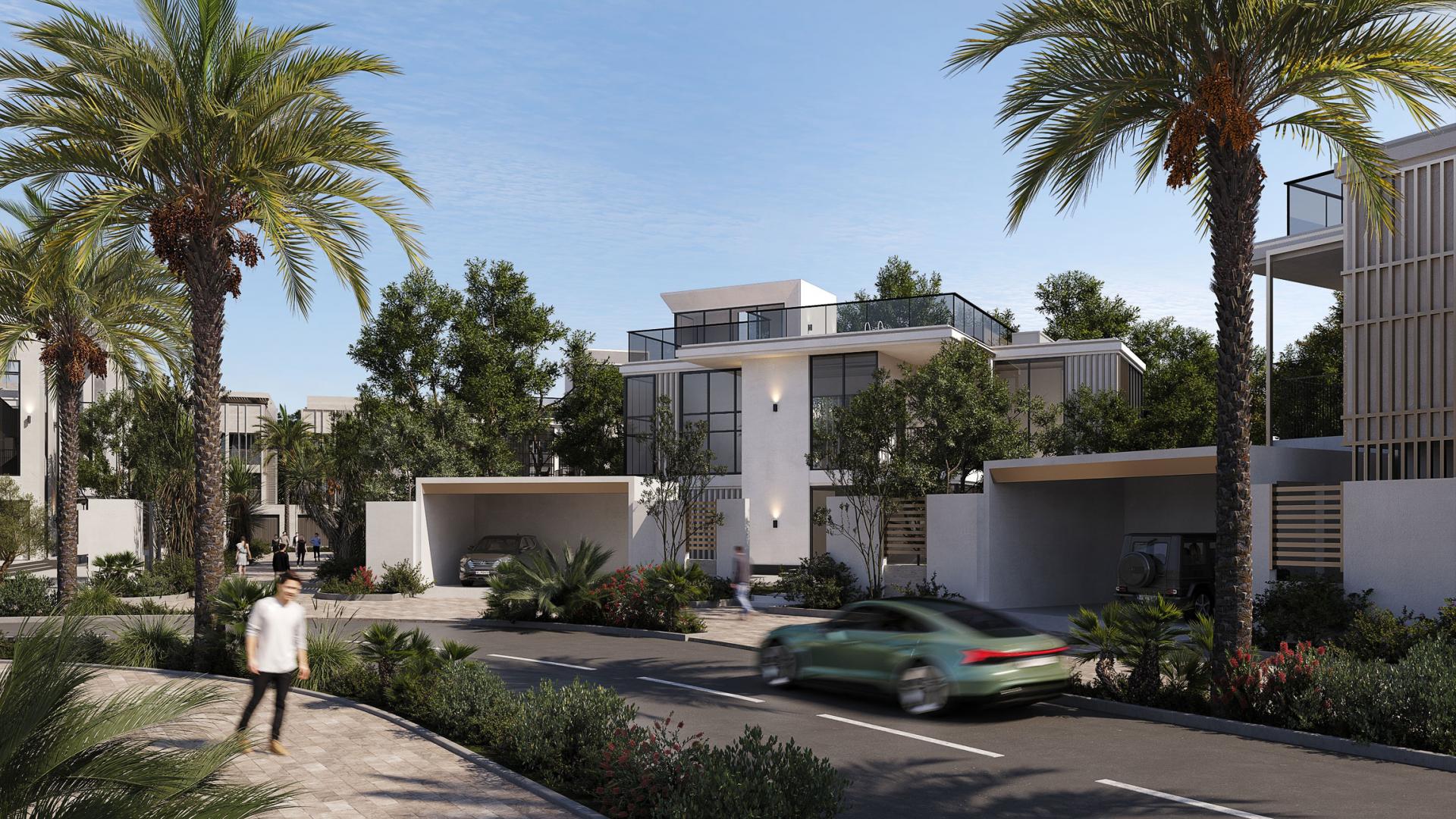 Luxurious open-plan living area in 5-bedroom villa, Keturah Reserve, Mohammed Bin Rashid City