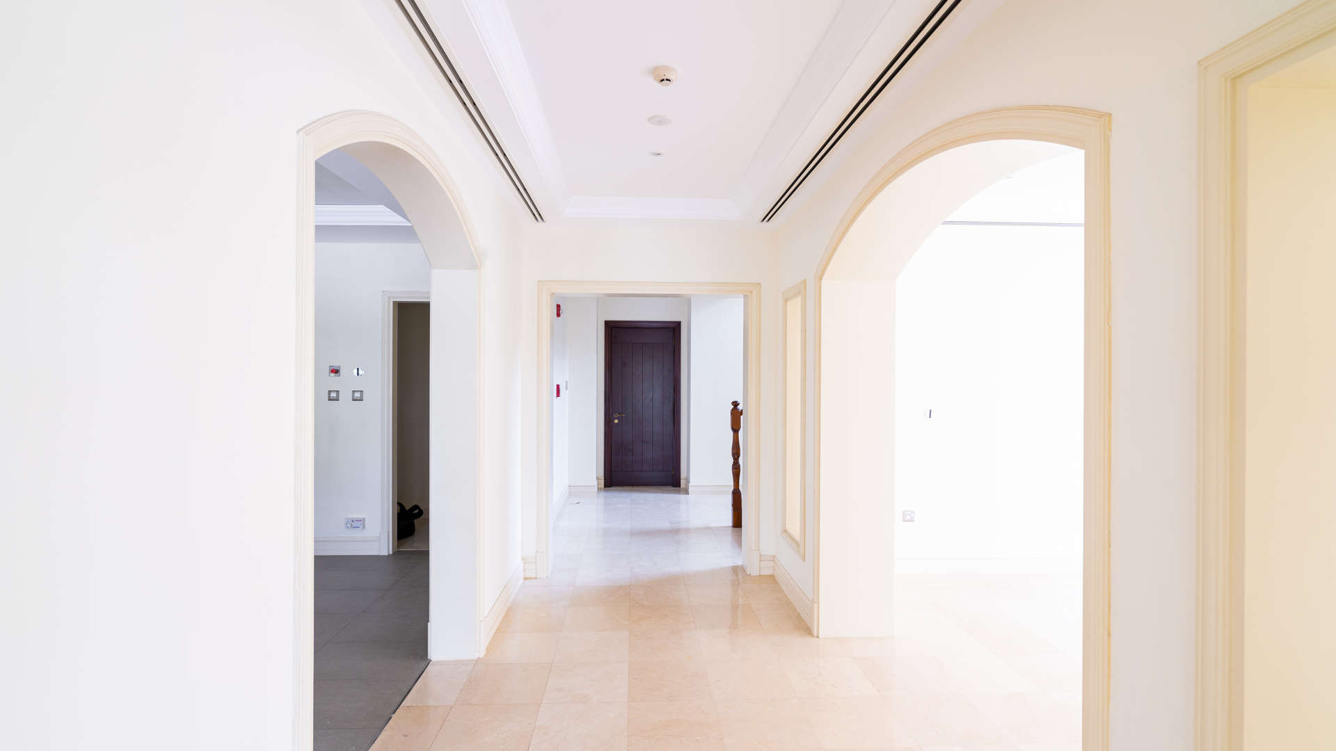 Exquisite five-bedroom villa exterior in Redwood Avenue, Jumeirah Golf Estates, for sale