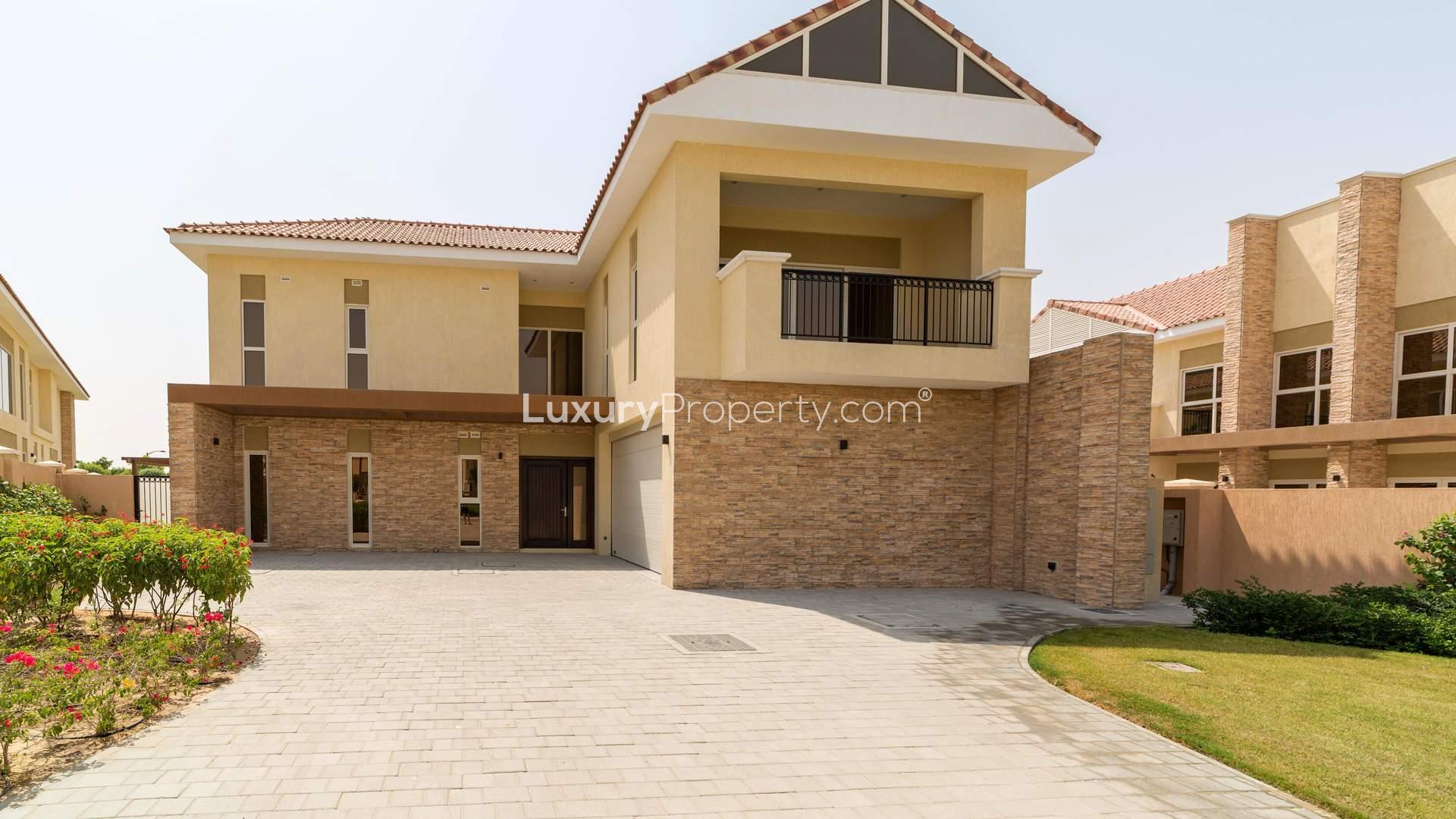 Mediterranean villa with private pool at Sienna Views, Jumeirah Golf Estates, for sale