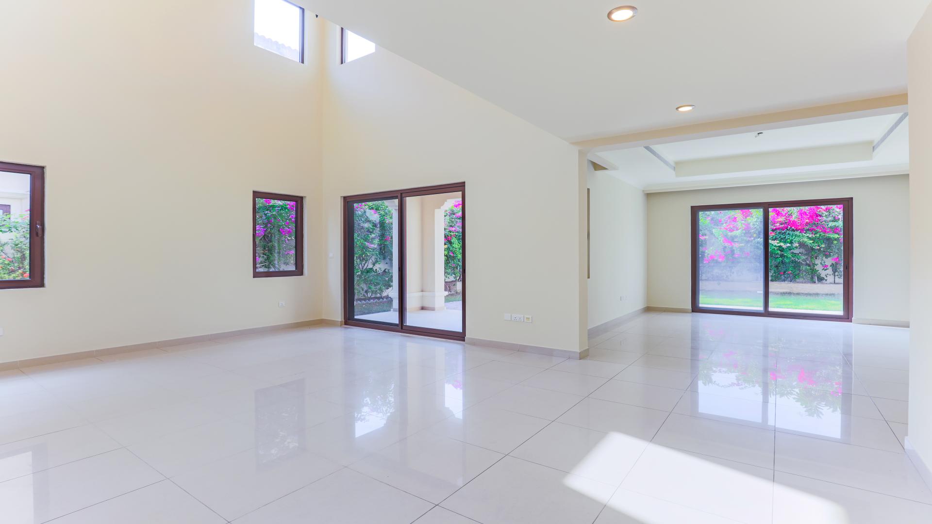 Elegant 5-bedroom villa exterior with garden, Arabian Ranches 2, Rosa community