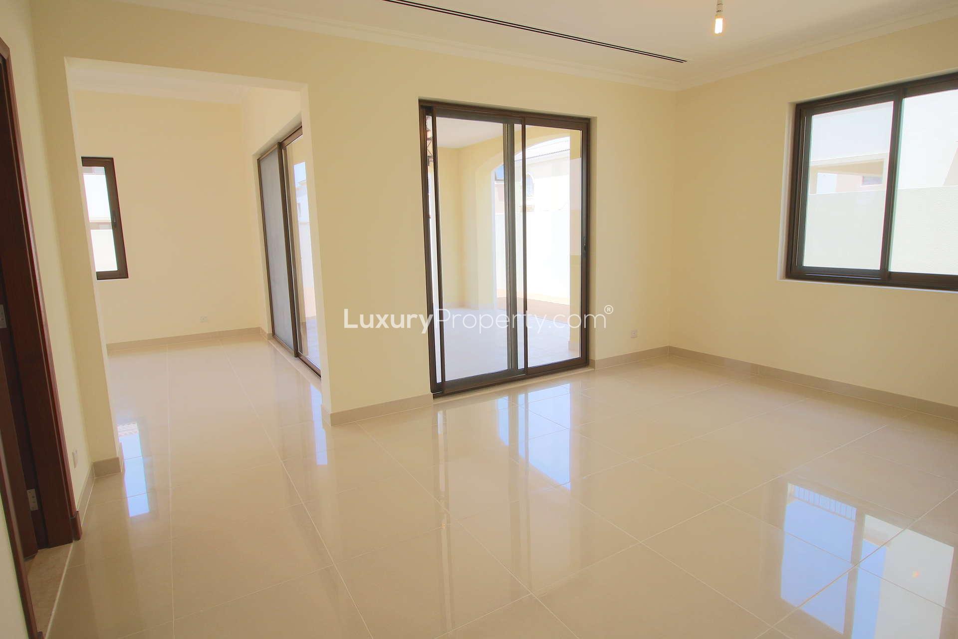 Bright living area in luxury 5-bedroom villa, Samara, Arabian Ranches 2