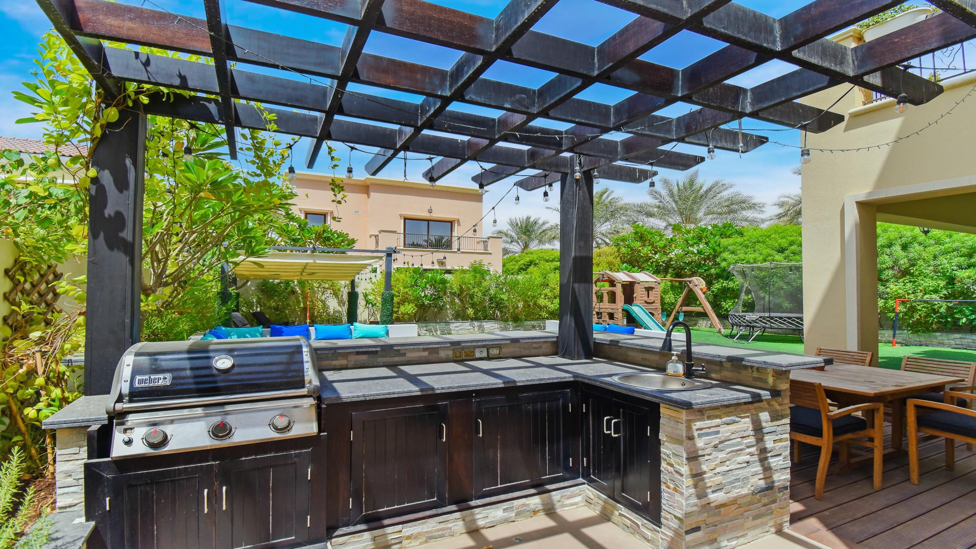Upgraded five-bedroom villa with spacious backyard in Samara, Arabian Ranches 2, for sale