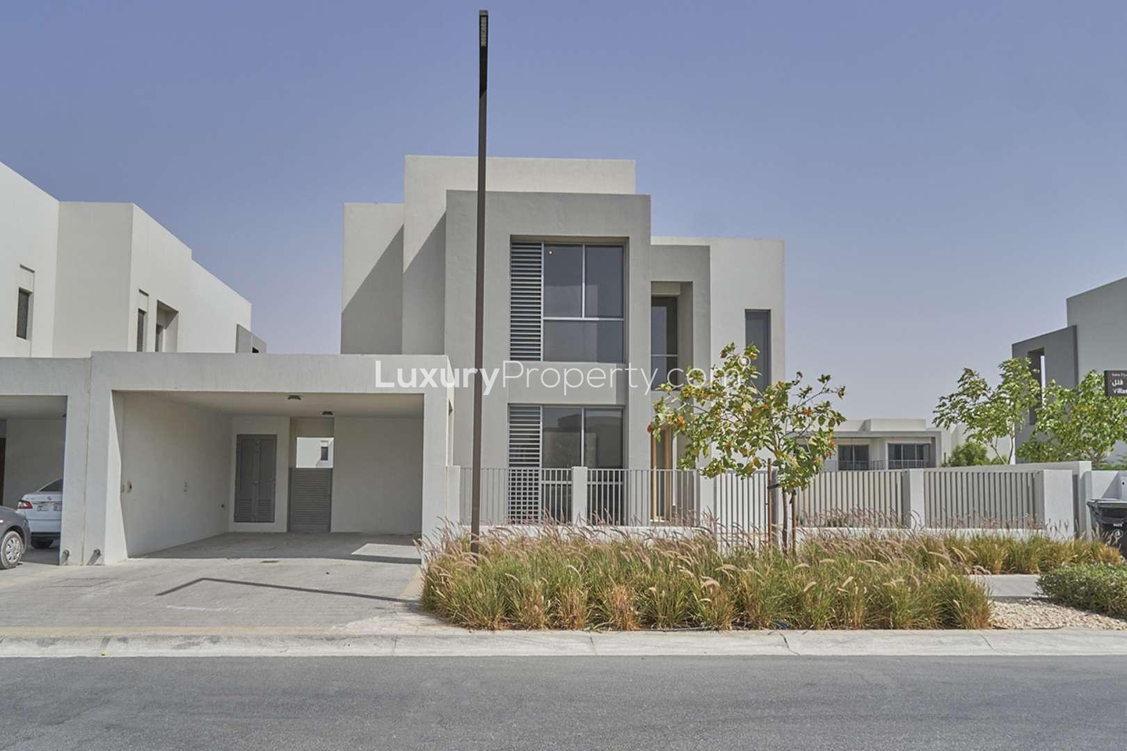 Beautiful 5-bedroom villa exterior in Sidra, Dubai Hills Estate, for sale