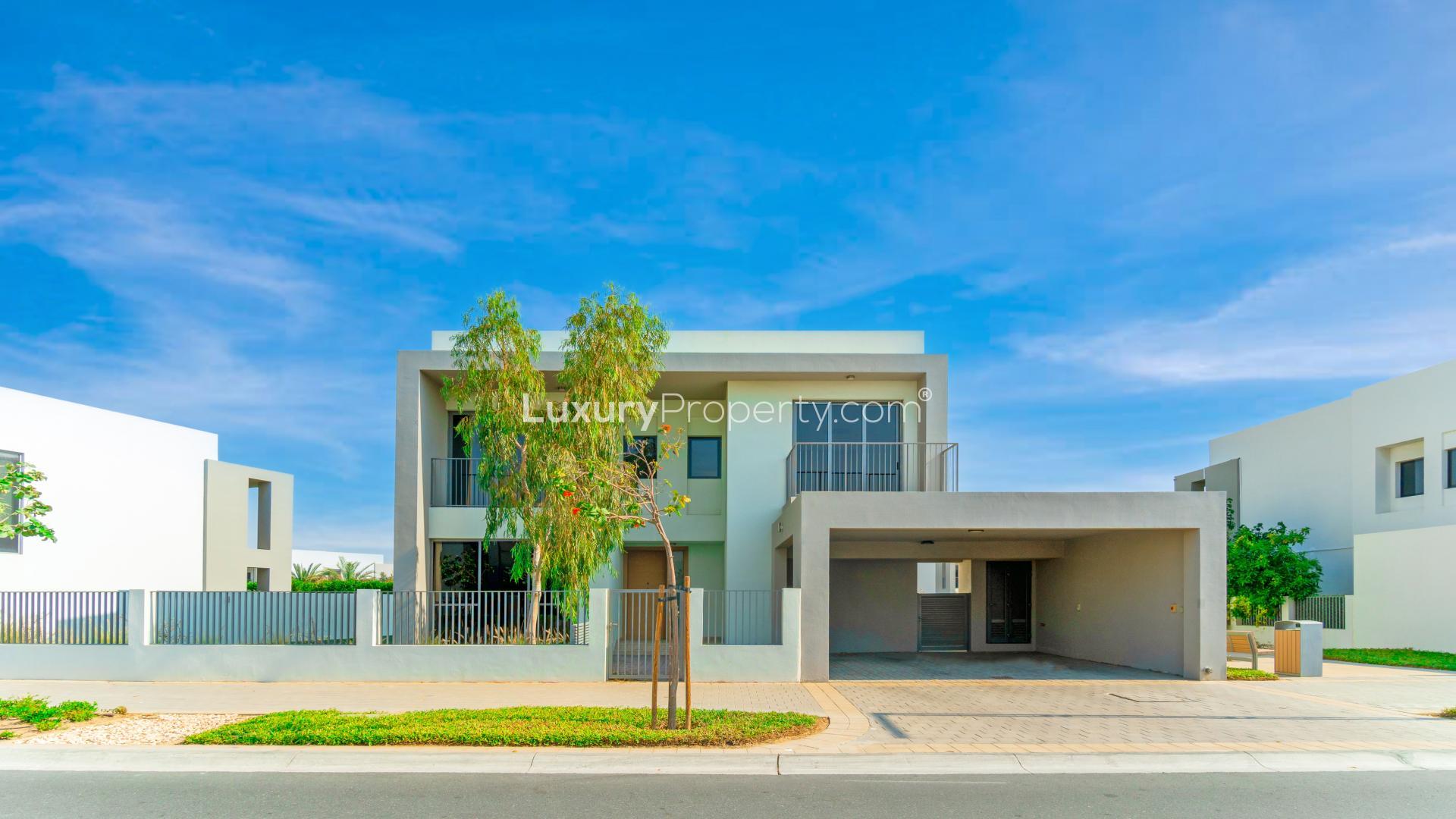 Spacious villa with manicured garden in Sidra Villas, Dubai Hills Estate, for sale