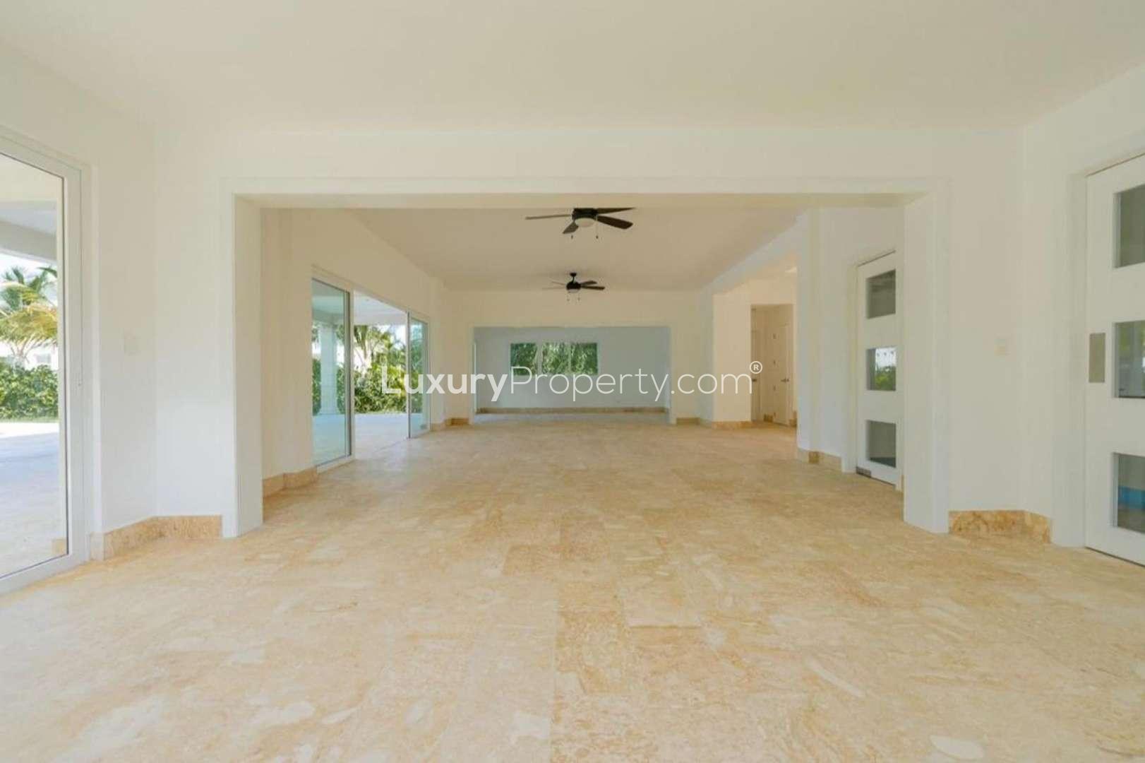 Luxury 5-bedroom villa exterior in Villa Hacienda, Punta Cana Resort & Club for sale