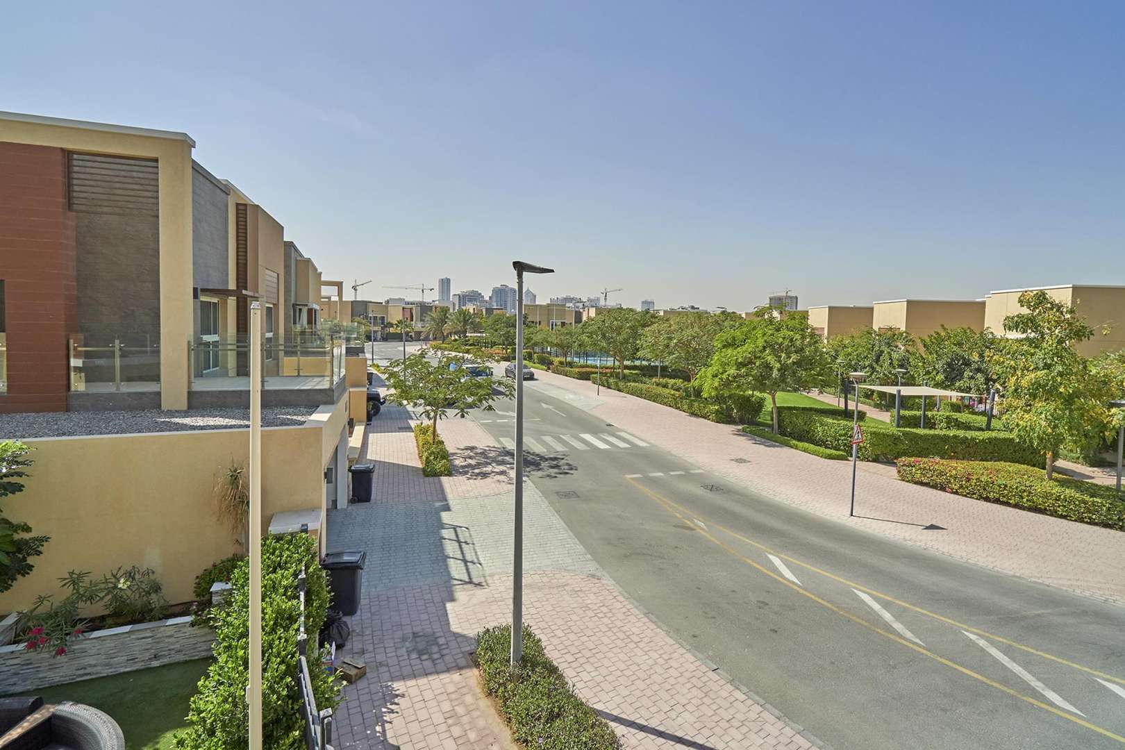 Upgraded 5-bedroom villa exterior in Villa Lantana, Al Barsha South Second, for sale