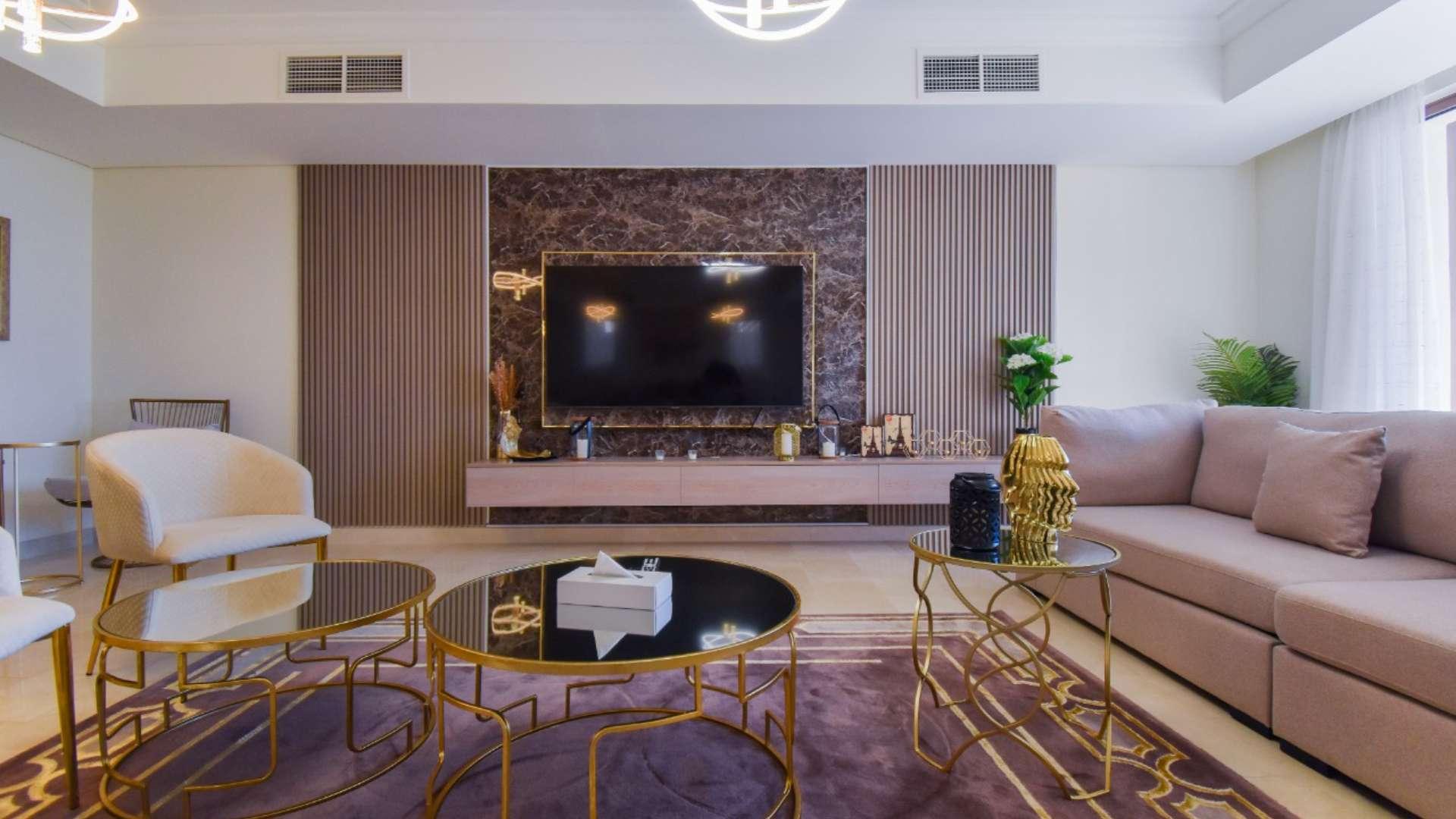 Luxurious villa pool with ocean view in Kingdom of Sheba, Palm Jumeirah for rent