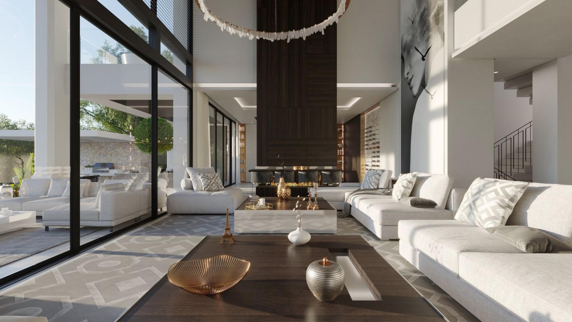 Luxury 6-bed villa with pool, El Madroñal, Málaga, near Marbella, sea views