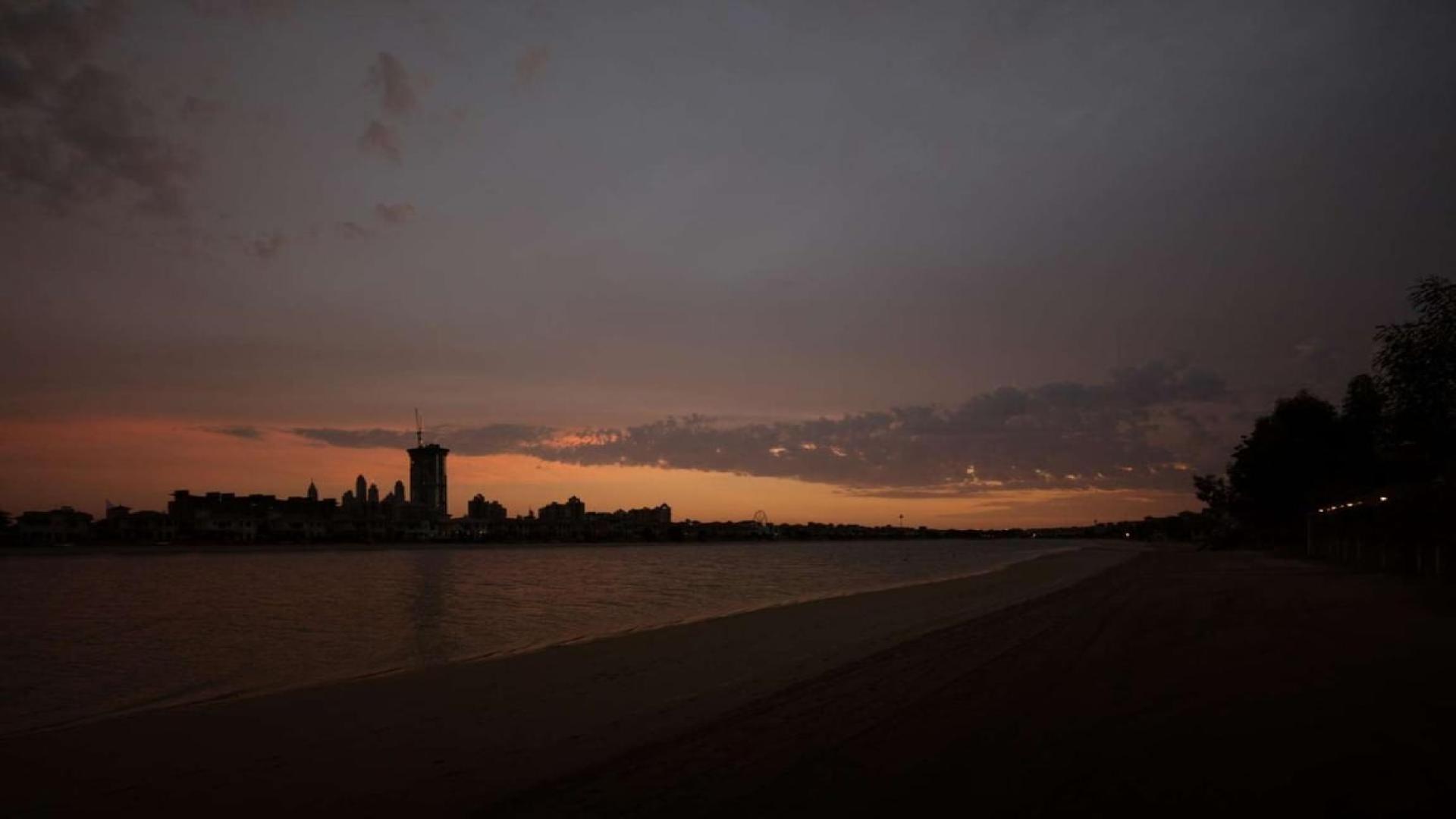 Beautifully renovated beachfront villa exterior in Signature Villas, Palm Jumeirah, available for rent