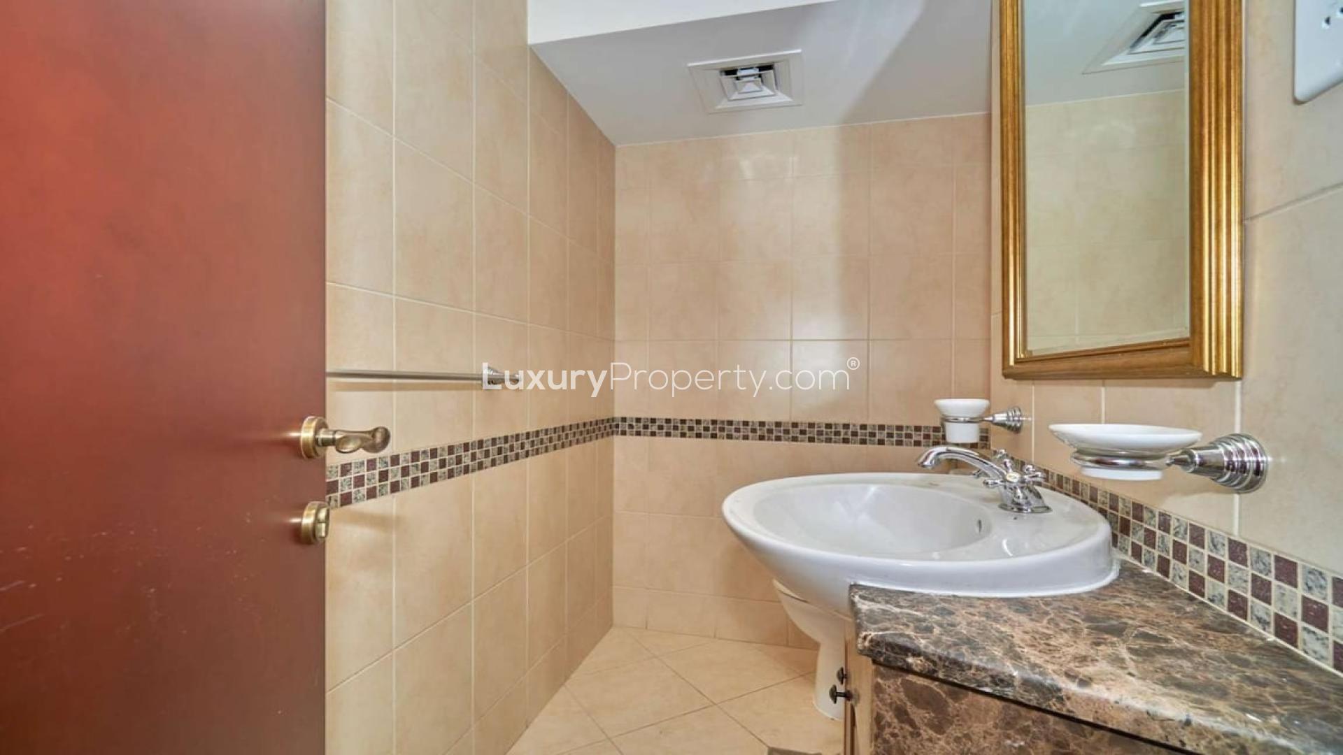 Luxury 6-bedroom villa exterior in Mirador La Coleccion, Arabian Ranches, available for rent