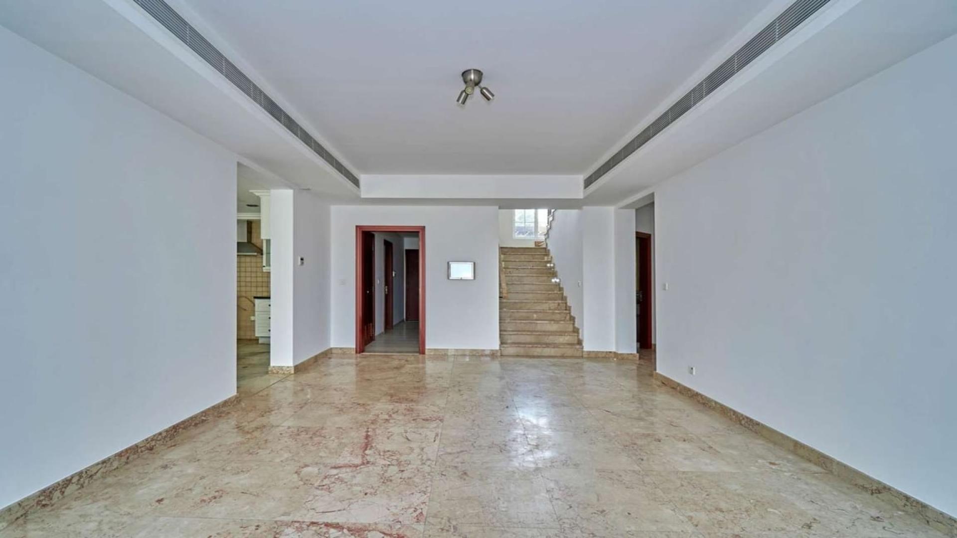 Infinity pool with golf course views at luxury villa, Mirador La Coleccion, Arabian Ranches