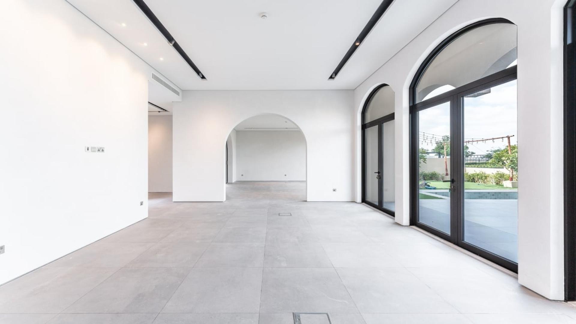 Colonial Spanish mansion with private pool in Dubai Hills Estate, available for rent