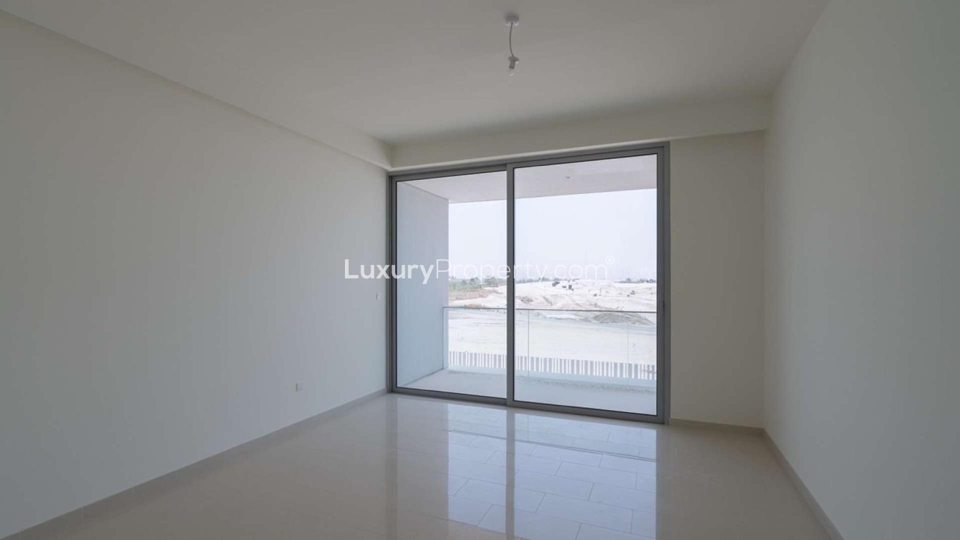 Exterior view of modern six-bedroom villa at Parkway Vistas, Dubai Hills Estate for sale