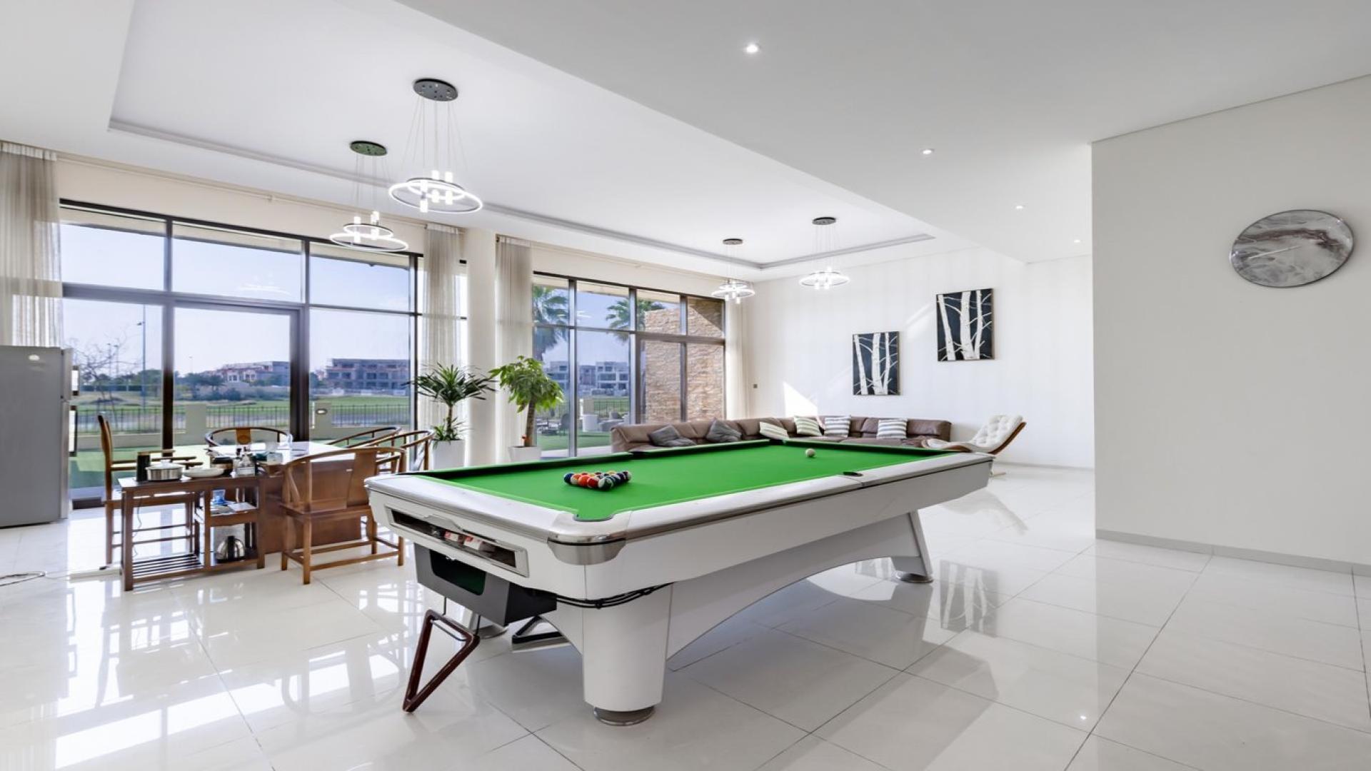 Luxurious villa with golf course and lake views in Damac Hills, Silver Springs