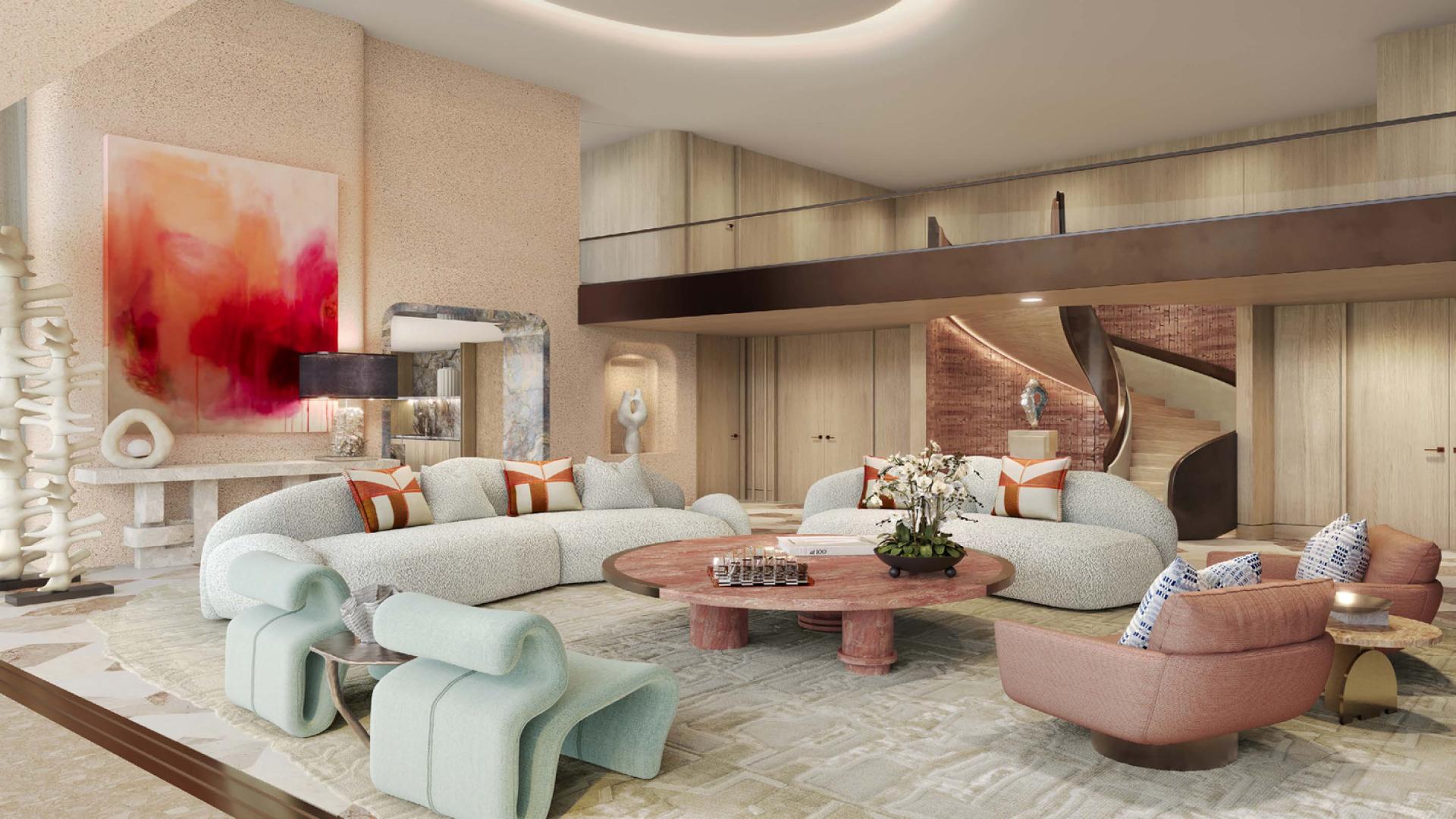 Luxurious Jumeirah Asora Bay apartment with stunning pool and ocean view terrace