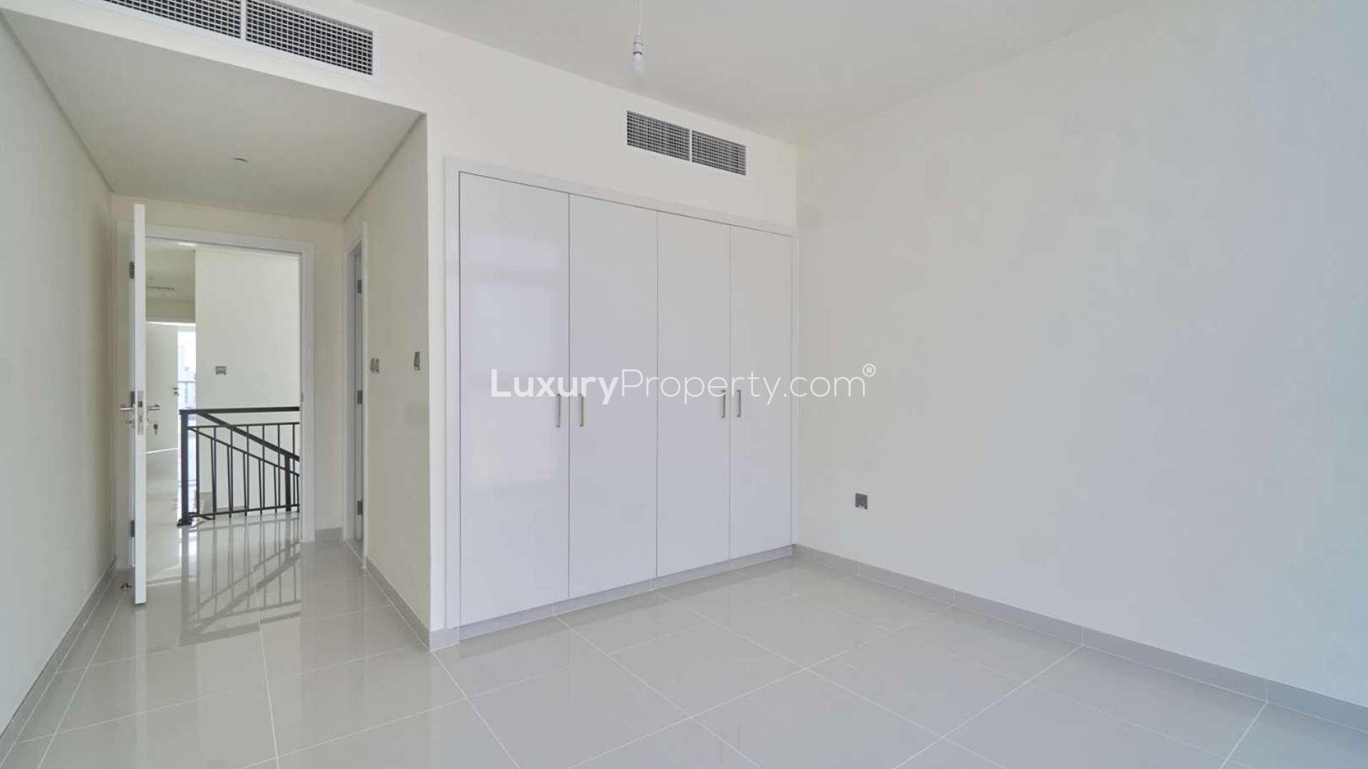 Outdoor space of 6-bedroom Adria Villa in Damac Hills 2 for sale