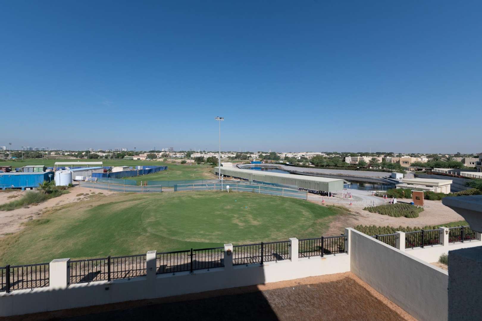 Six-bedroom villa exterior in Aseel, Arabian Ranches, available for rent