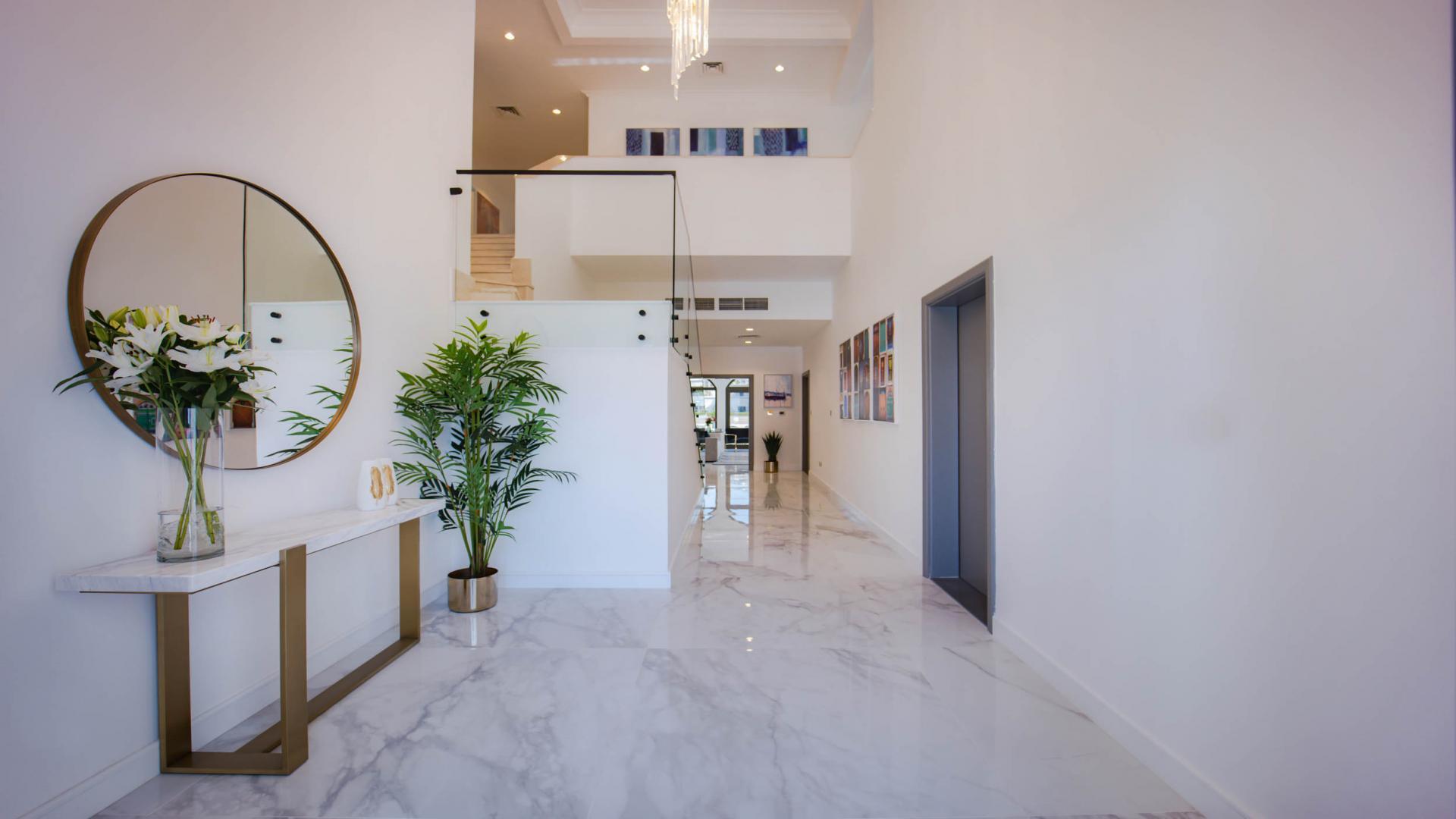 Upgraded 6-bedroom villa with pool, marina views in Palm Jumeirah, Garden Homes