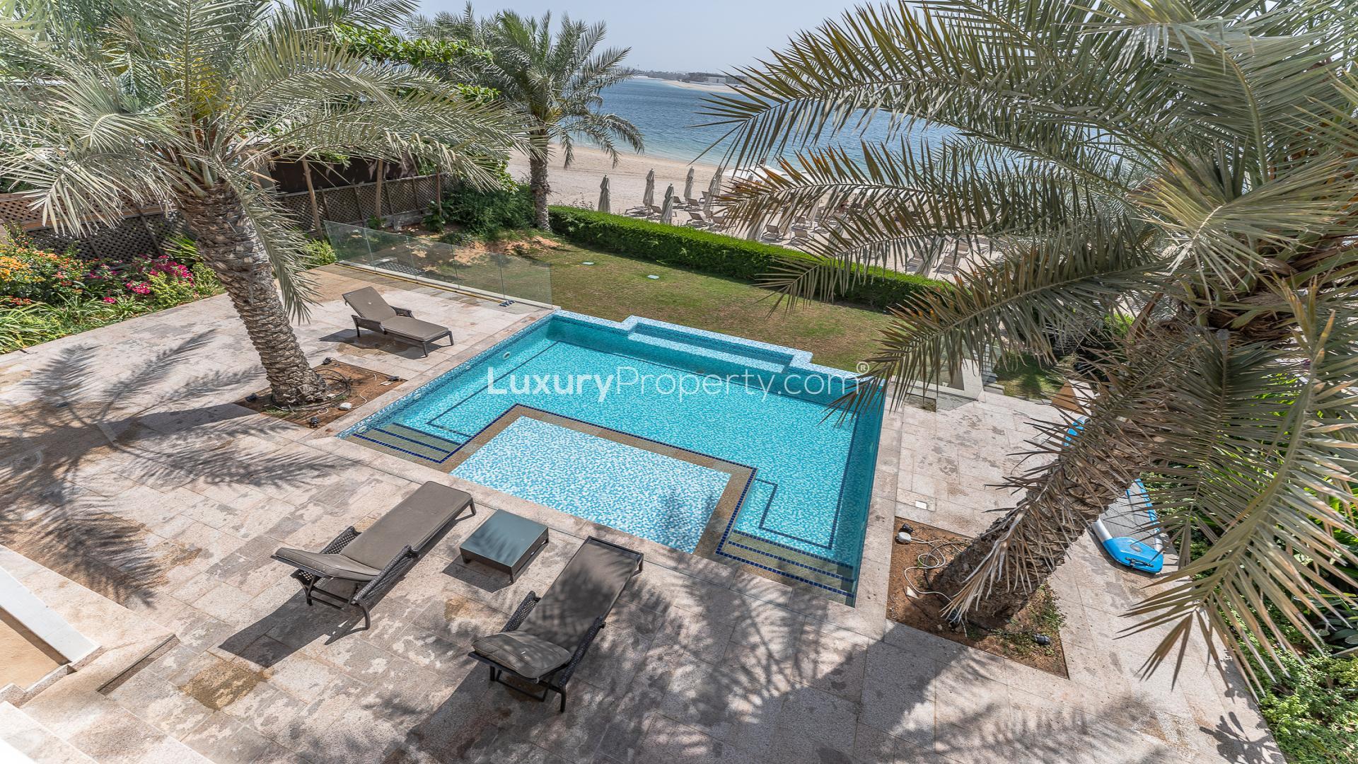 Luxurious Palm Jumeirah villa with private pool and garden for rent, Kingdom of Sheba