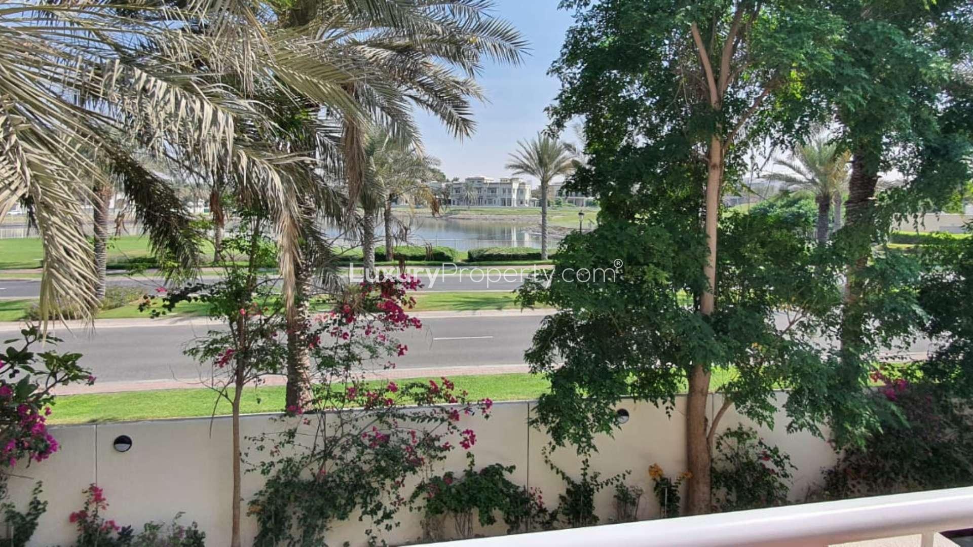 Upgraded villa with private pool, lush garden in Meadows 1, Dubai, available for rent