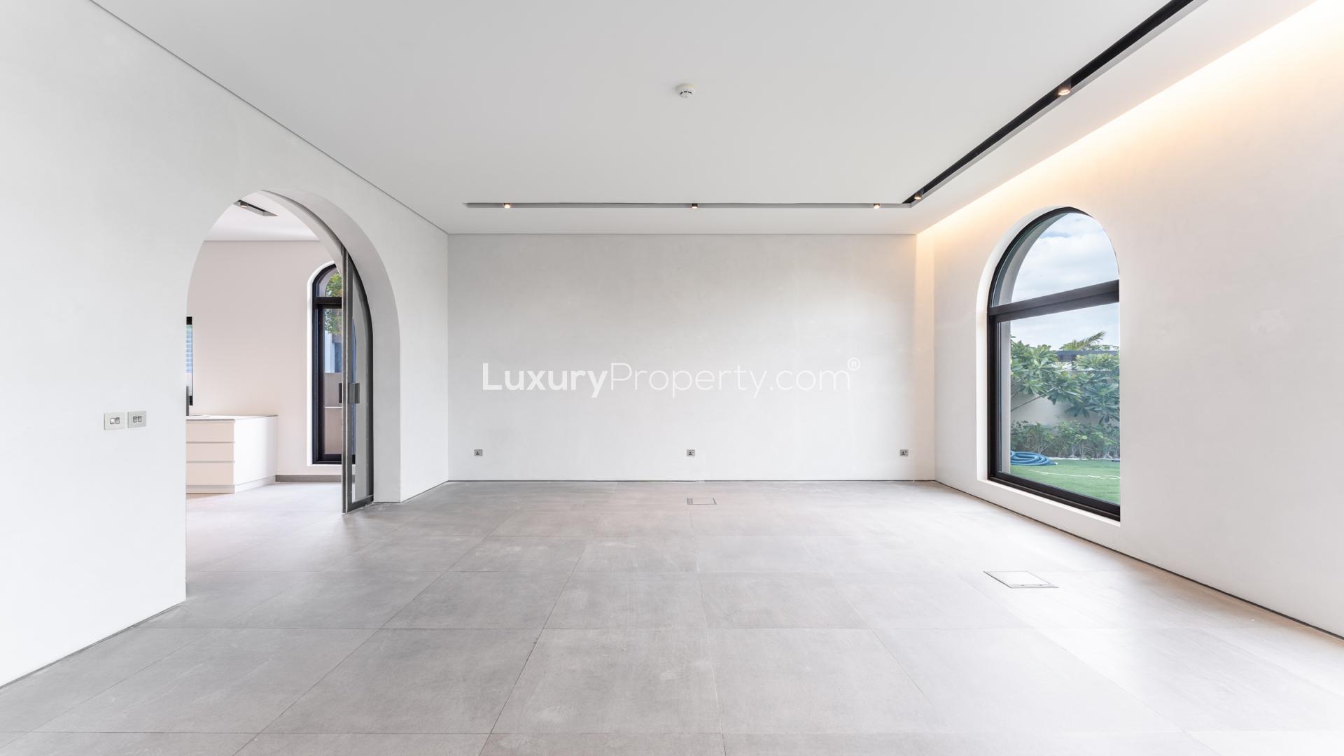 Colonial Spanish villa with pool in Dubai Hills Estate, available for rent