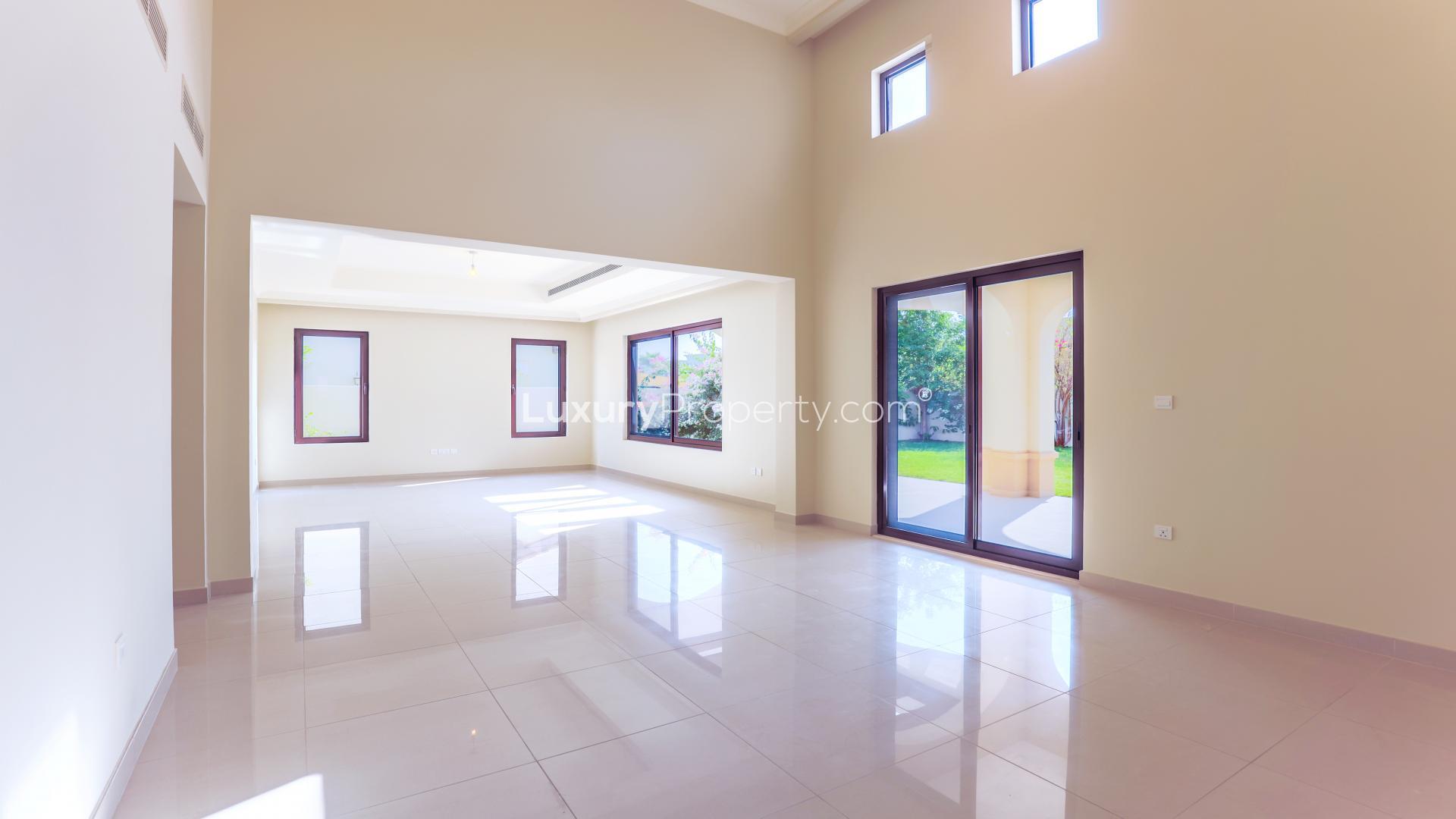 Spacious living area in 6-bed villa, Arabian Ranches 2, Rosa, available for rent