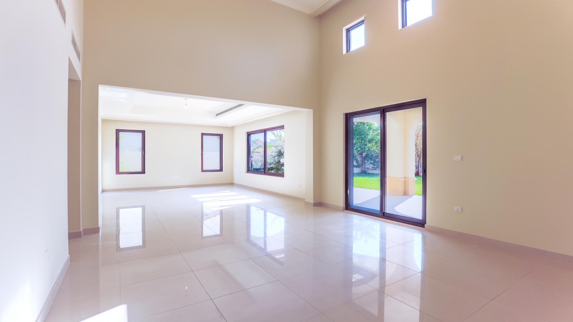 Spacious living area in 6-bed villa, Arabian Ranches 2, Rosa, available for rent