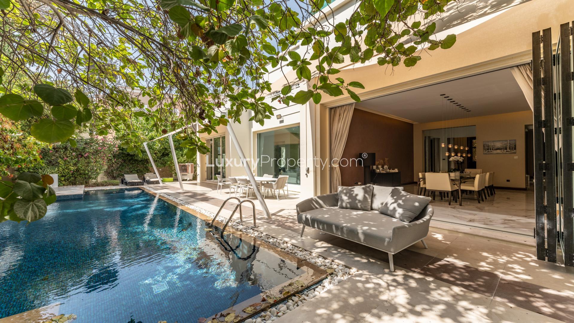 6-Bed Upgraded Mansion For Sale in Al Barari, Dubai: Opulence Redefined
