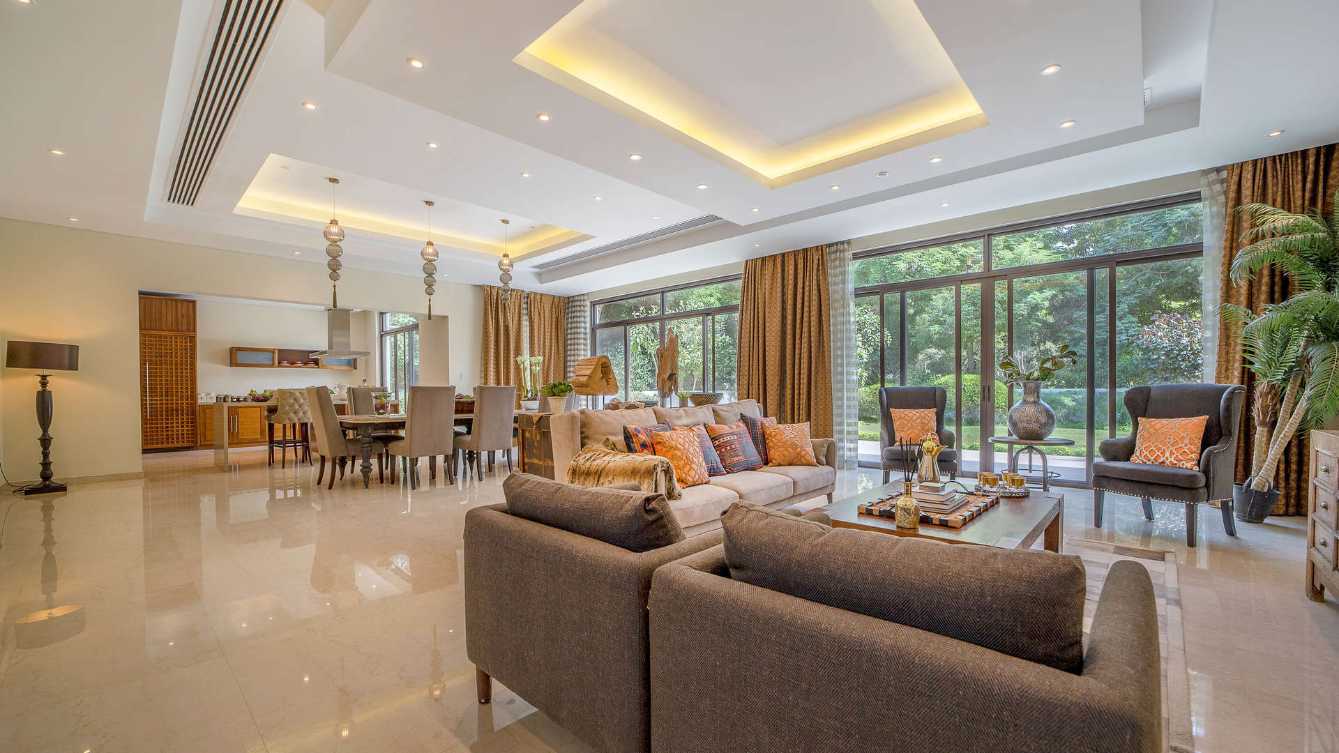 Modern Arabic villa with private elevator in District One, Mohammed Bin Rashid City