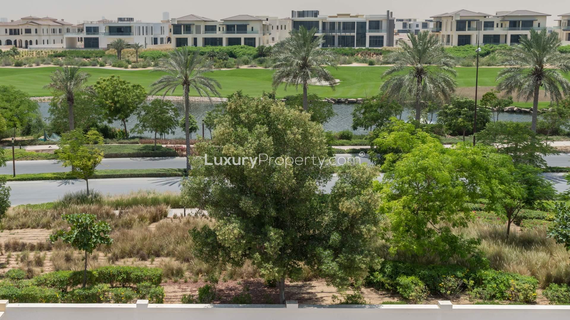 Luxurious 6-bedroom shell and core villa for sale in Dubai Hills Grove estate